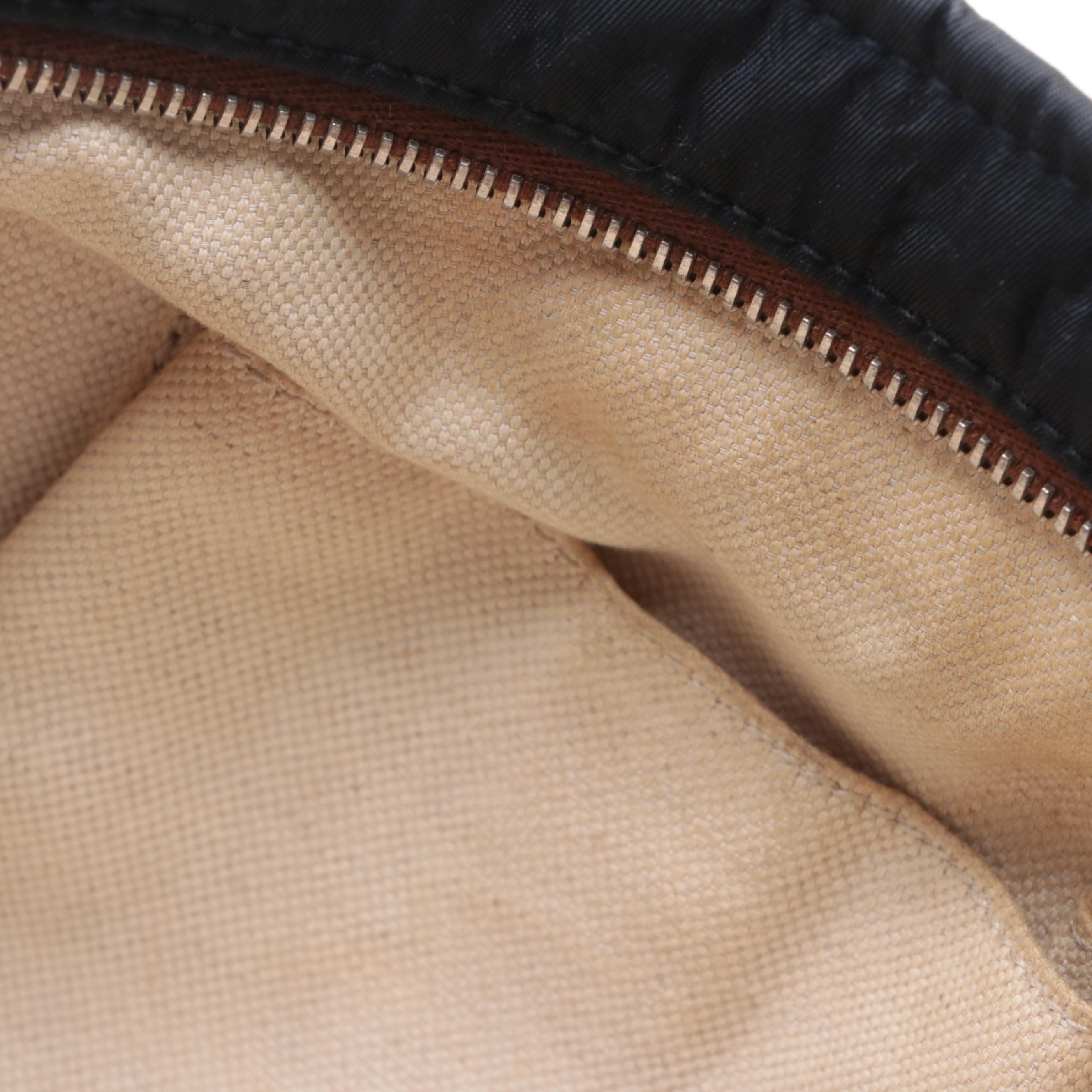 Gucci Crossbody Bag in GG Nylon and Leather