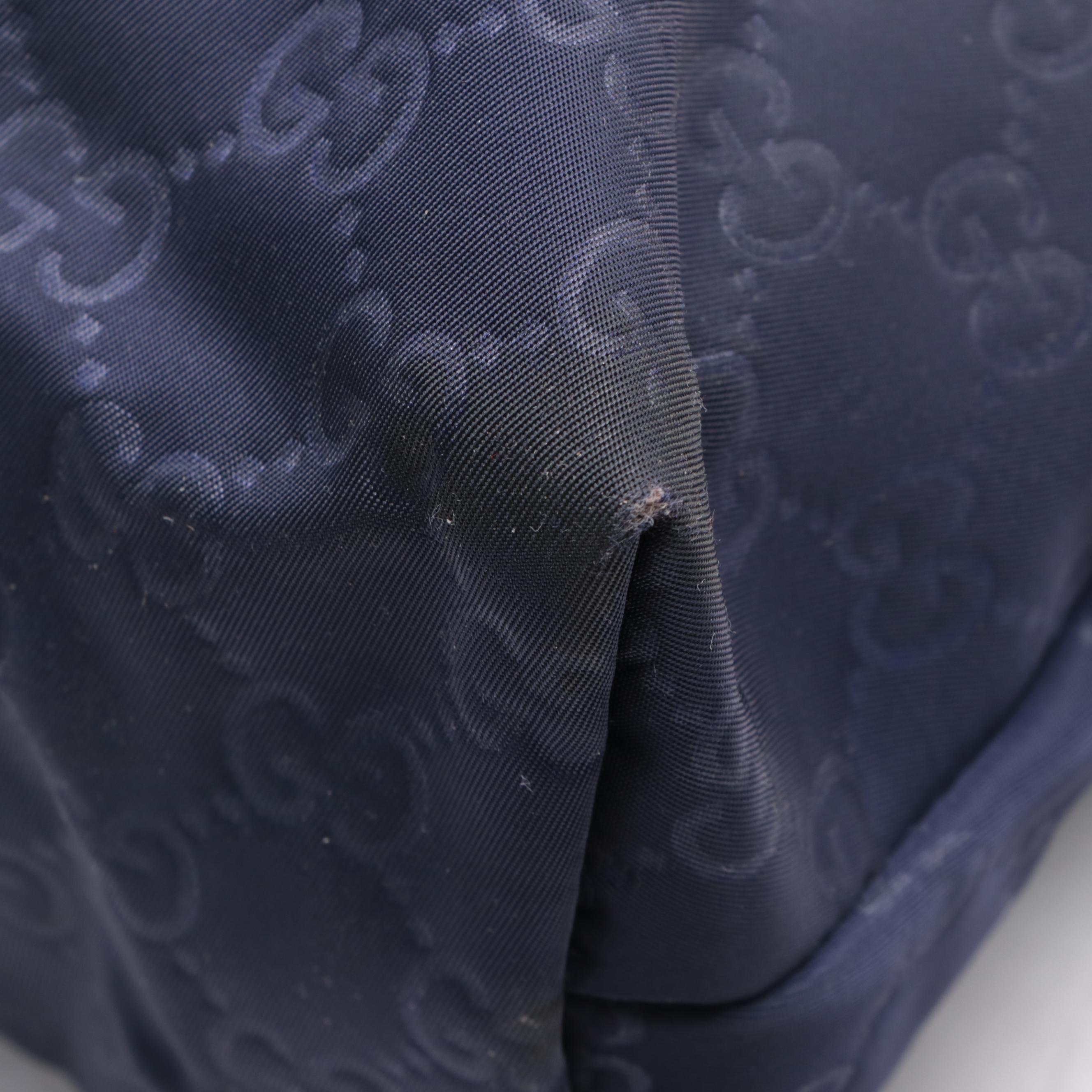 Gucci Crossbody Bag in GG Nylon and Leather