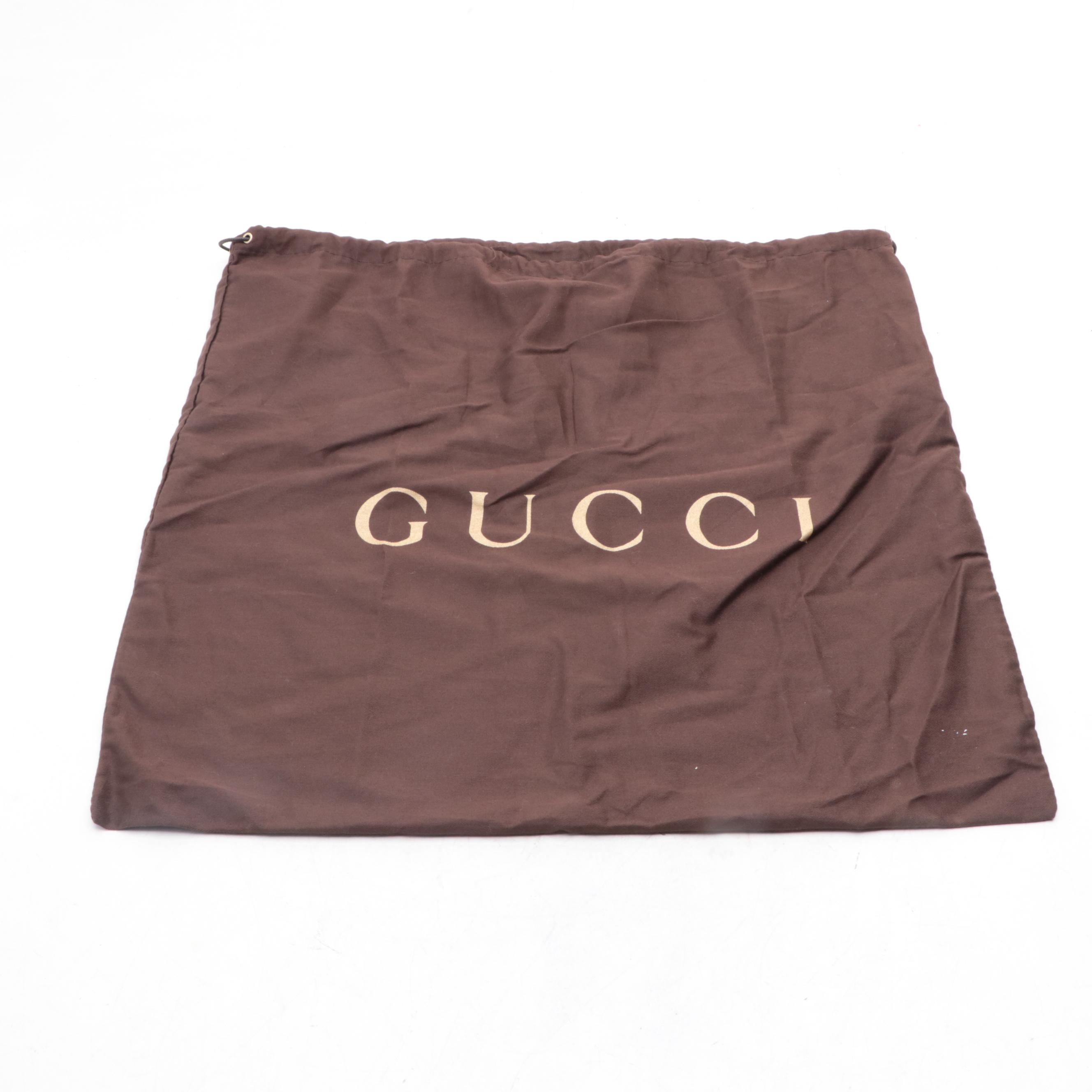 Gucci Crossbody Bag in GG Nylon and Leather