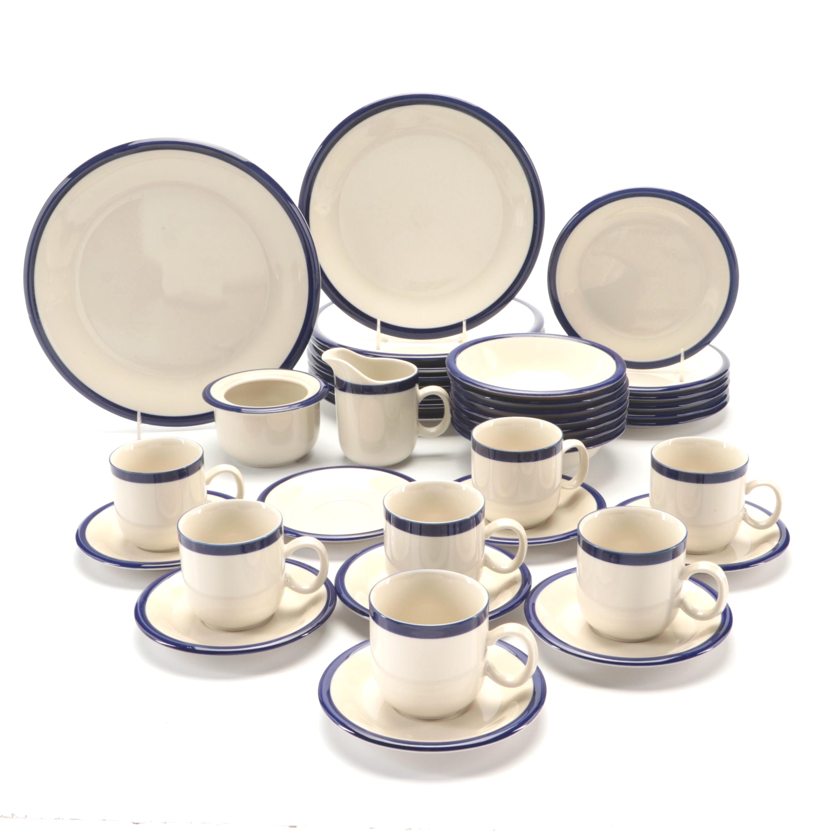 Sango "Simplicity Blue" Stoneware Dinnerware