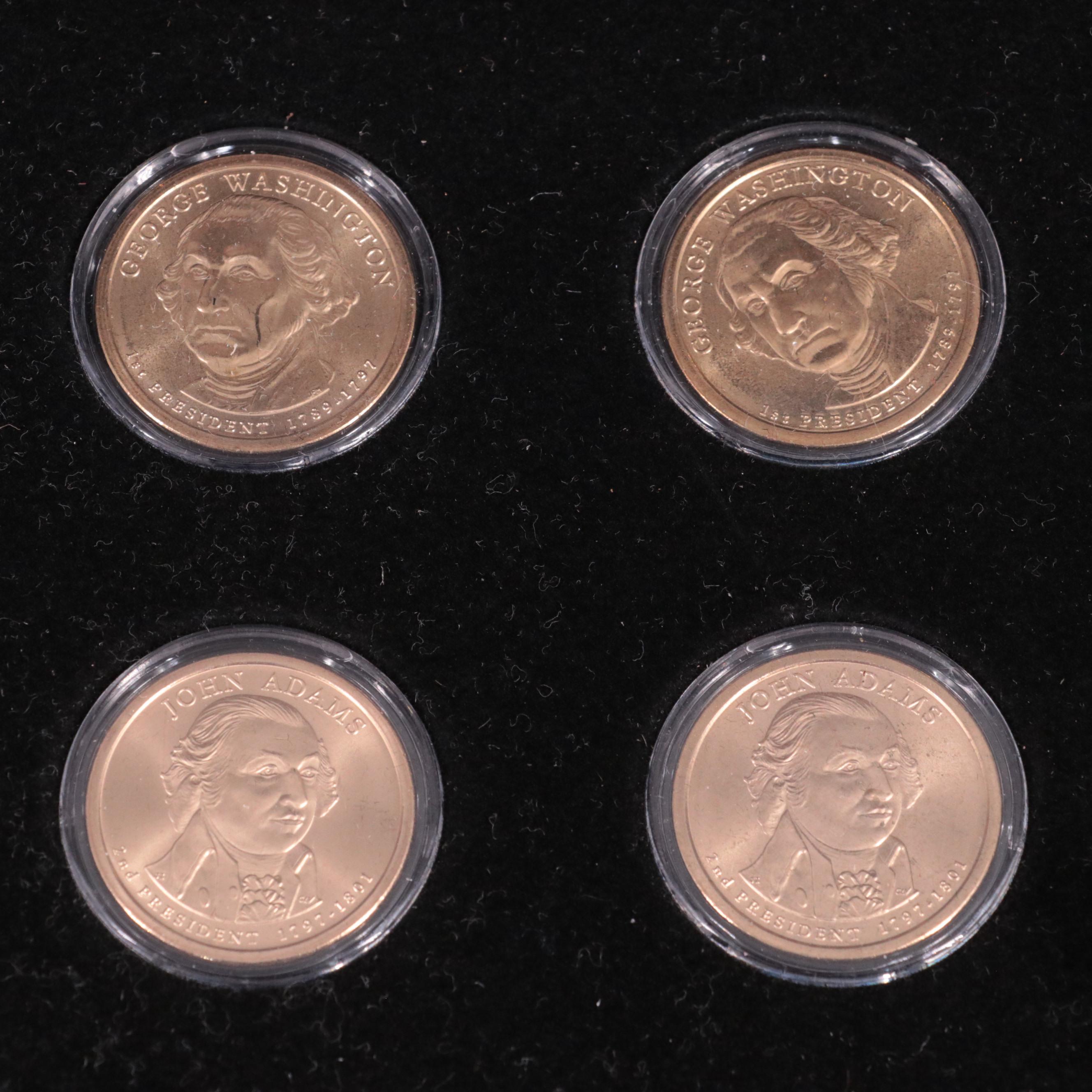 Uncirculated and Proof Presidential Dollar Collection