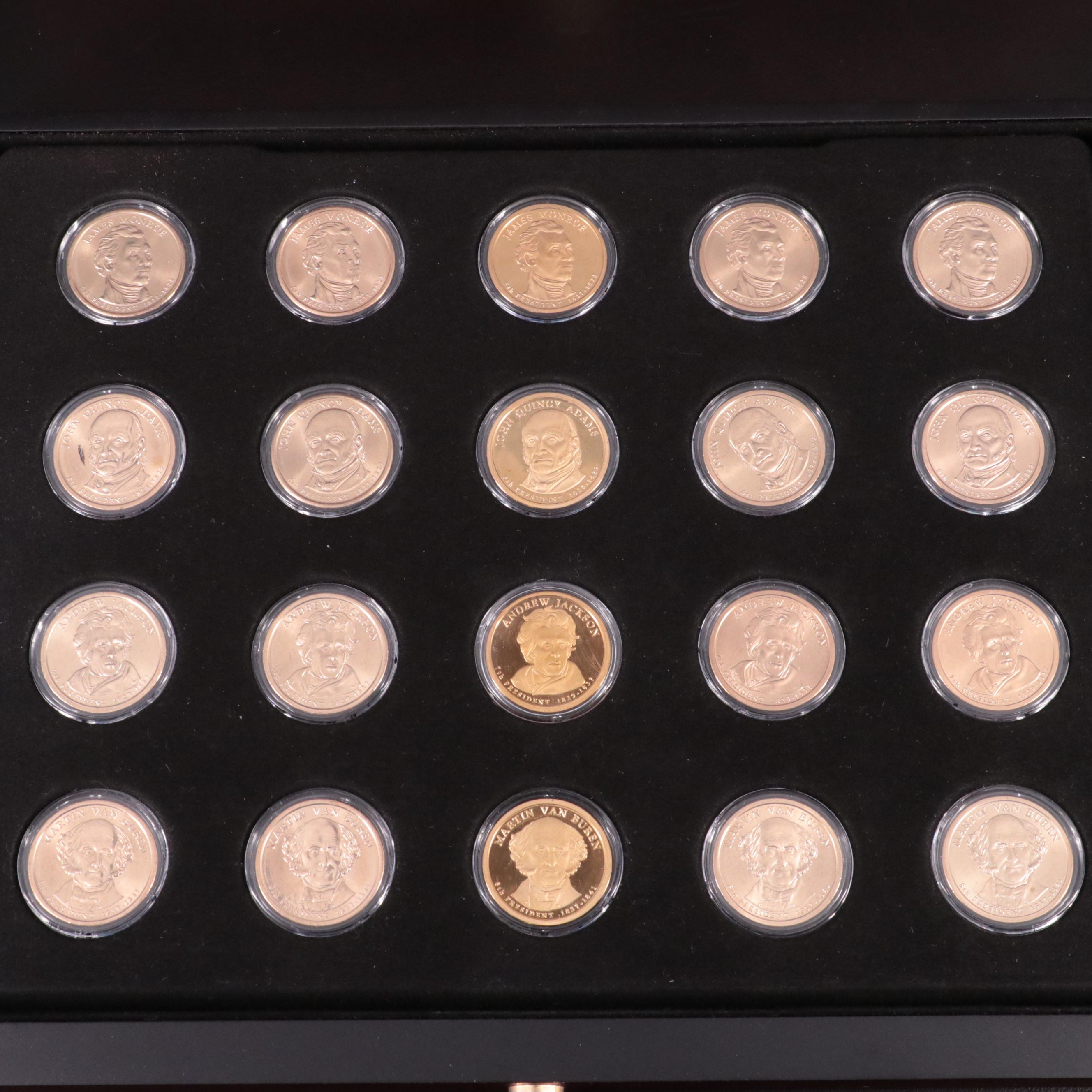 Uncirculated and Proof Presidential Dollar Collection