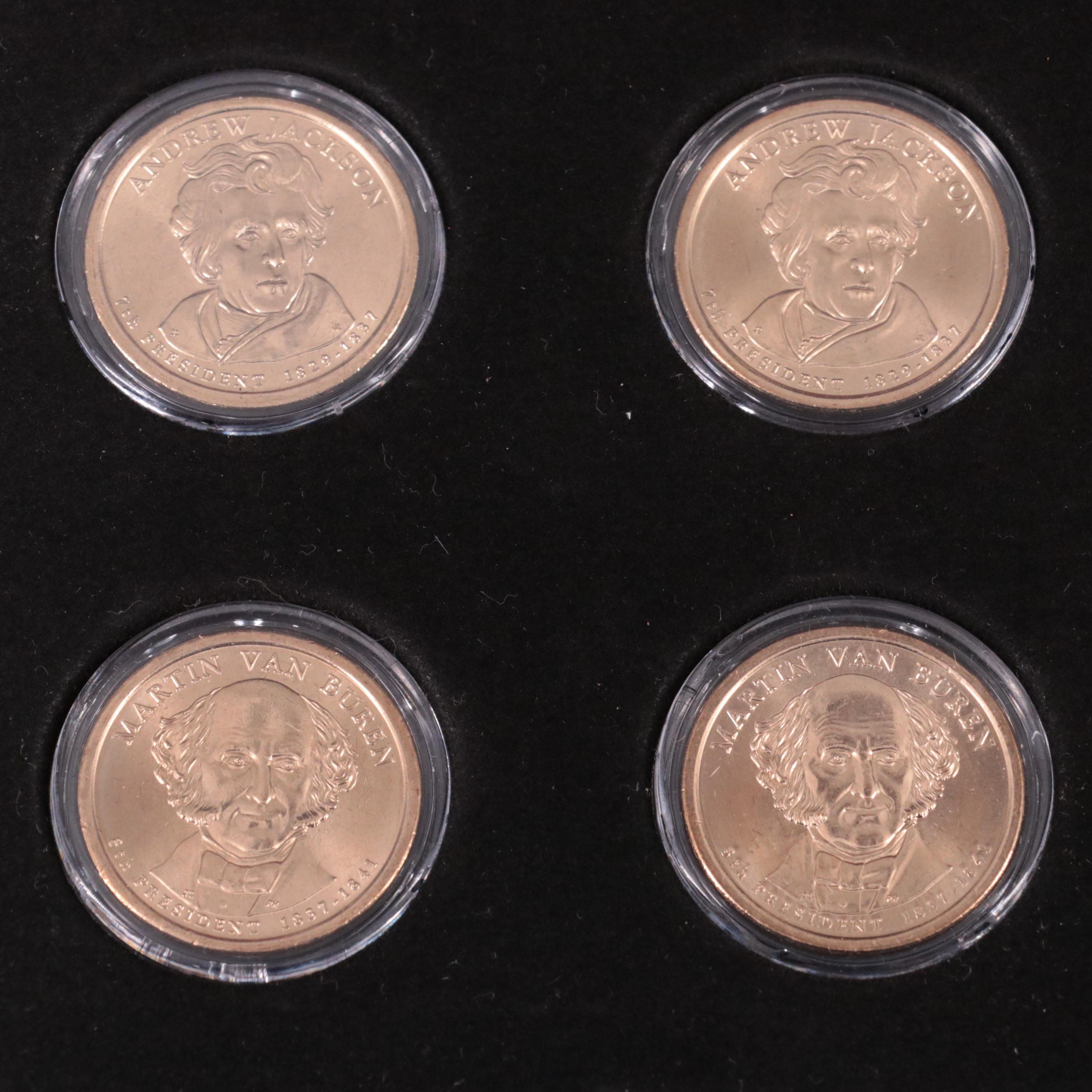 Uncirculated and Proof Presidential Dollar Collection