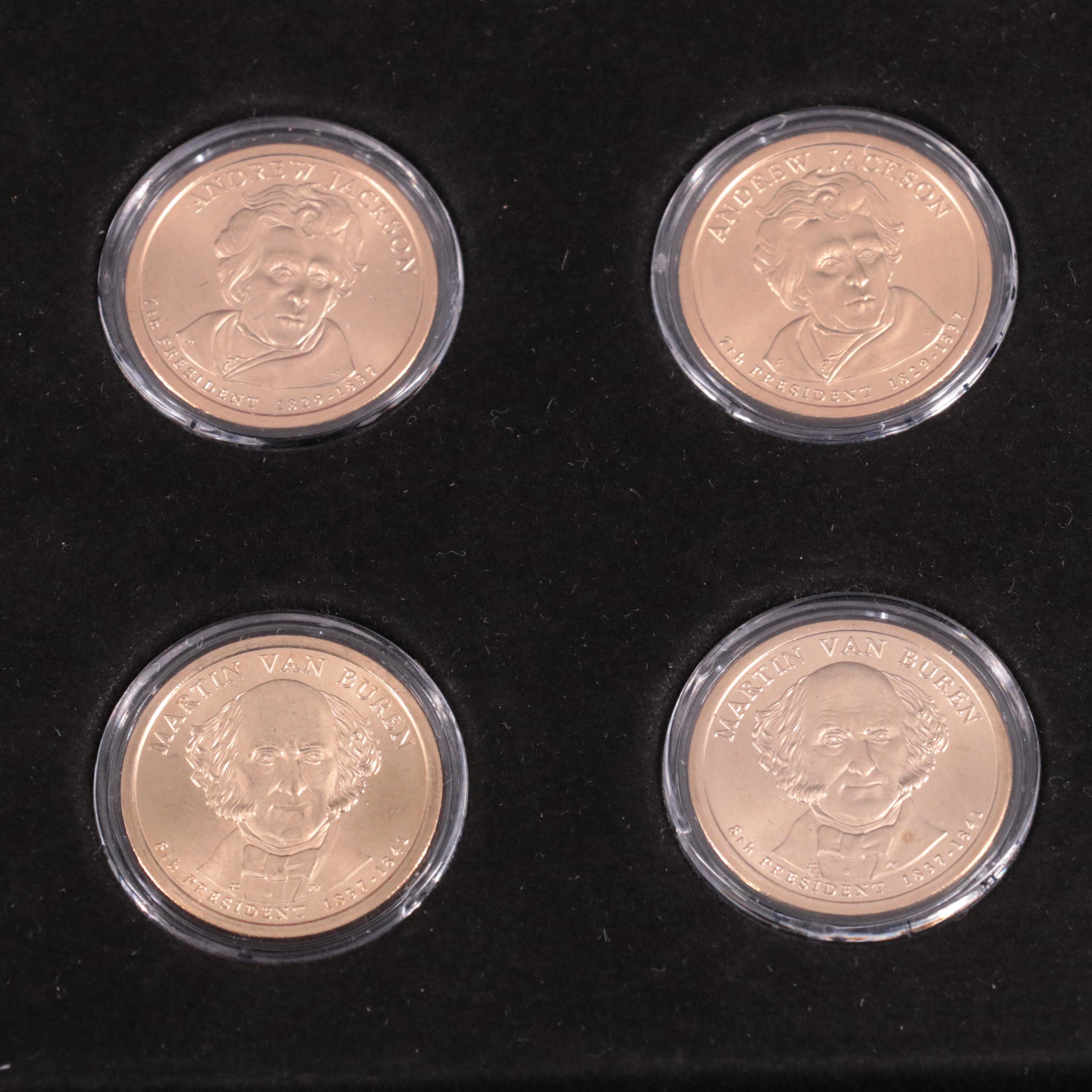 Uncirculated and Proof Presidential Dollar Collection