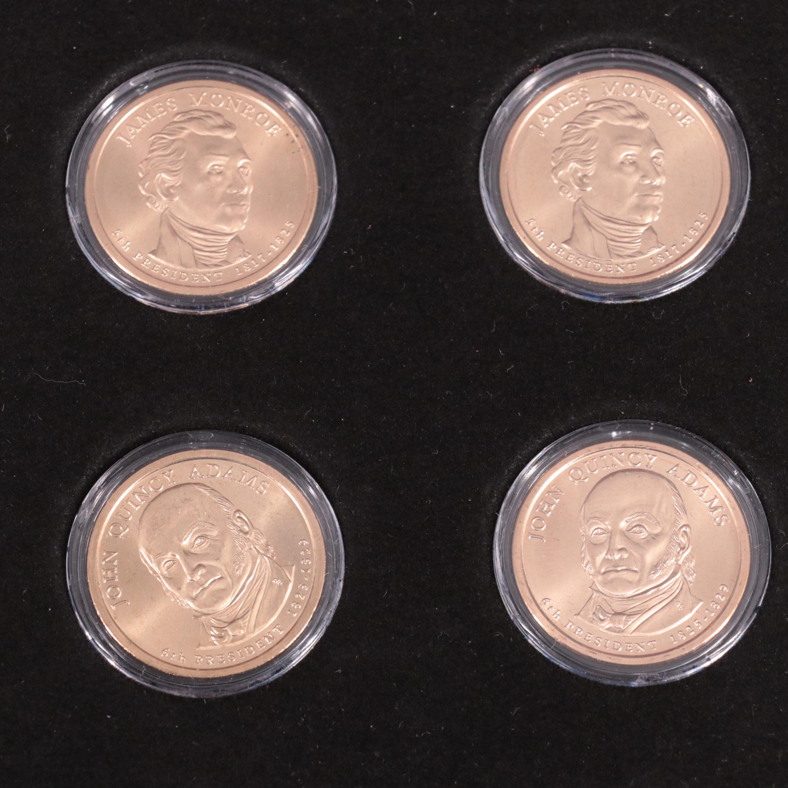 Uncirculated and Proof Presidential Dollar Collection