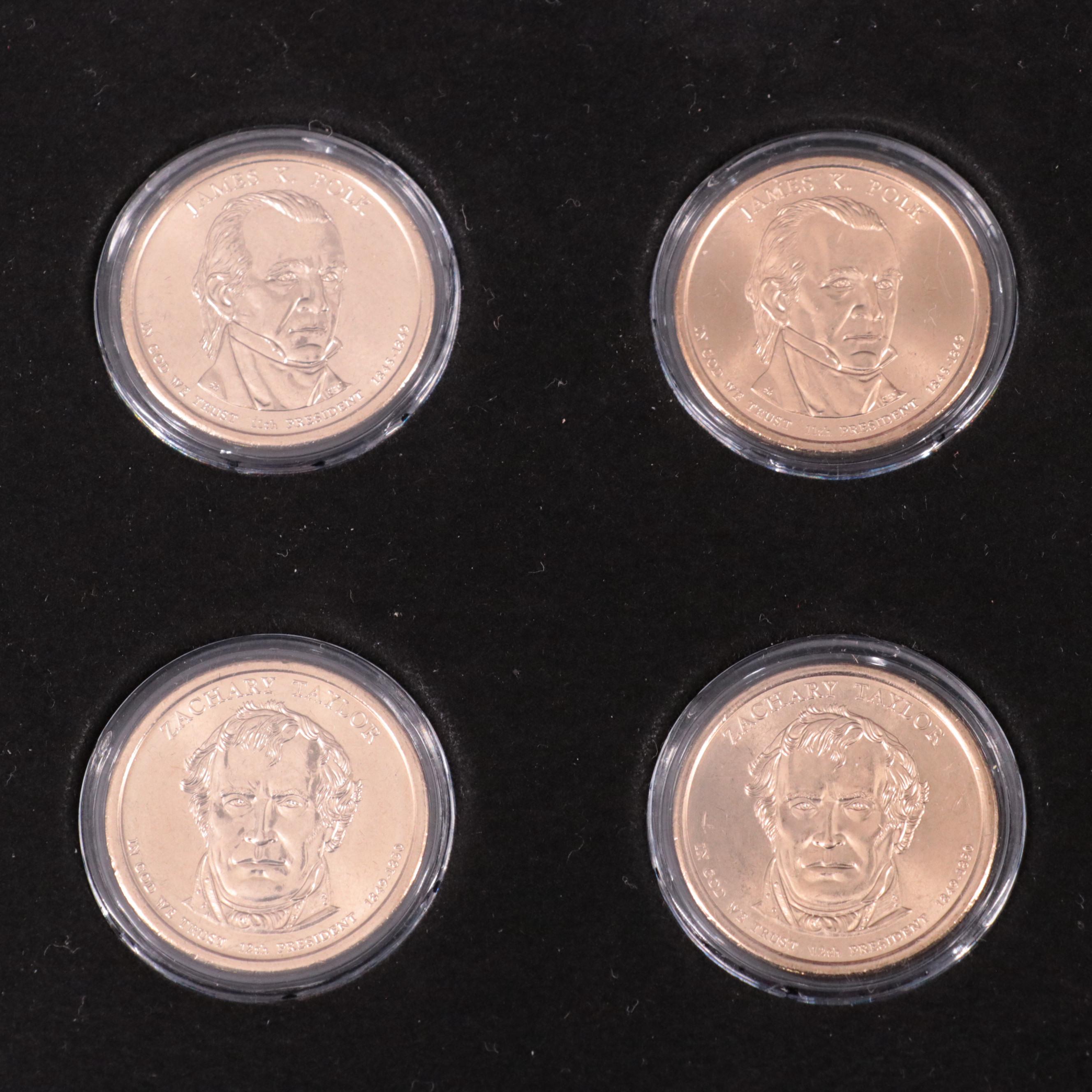 Uncirculated and Proof Presidential Dollar Collection