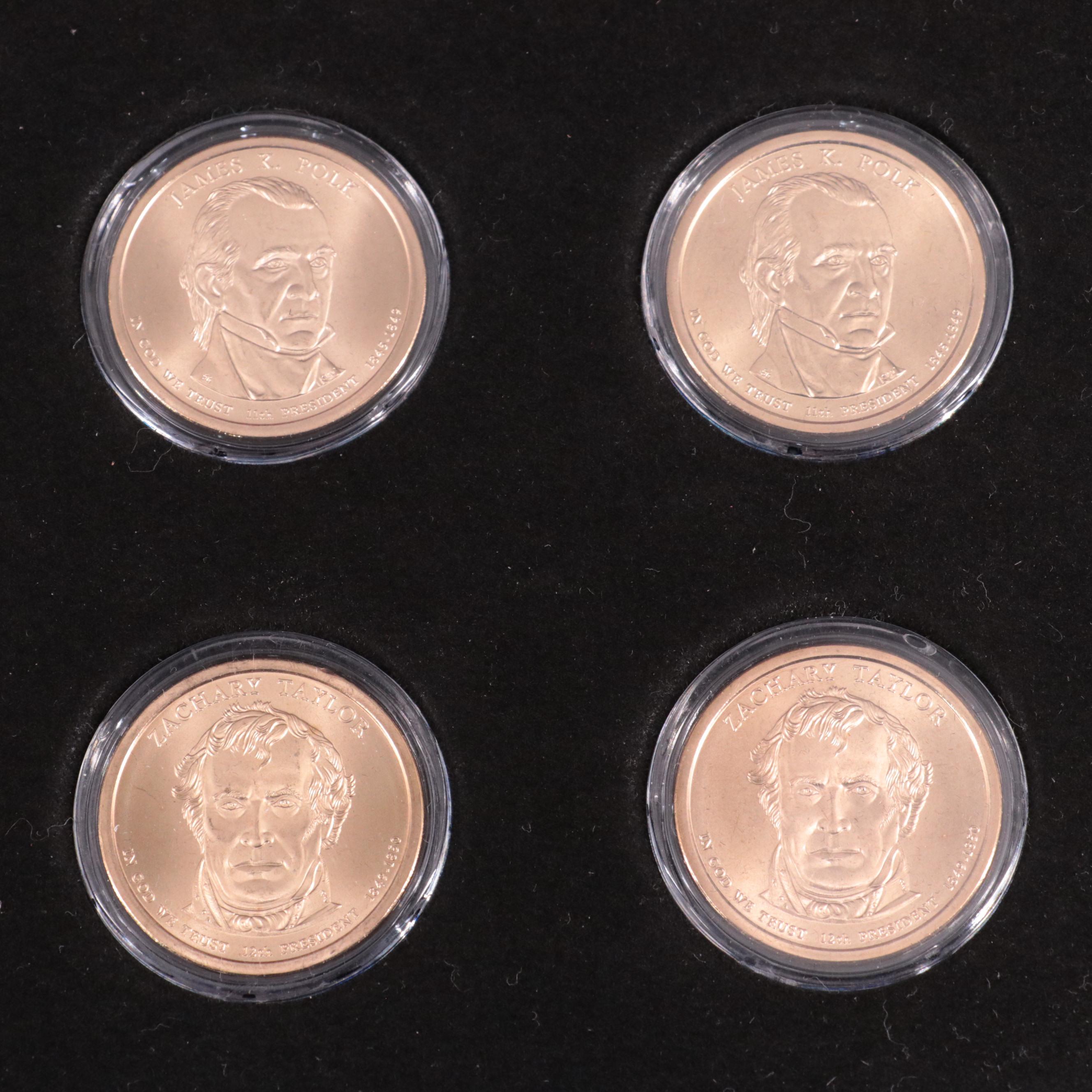 Uncirculated and Proof Presidential Dollar Collection