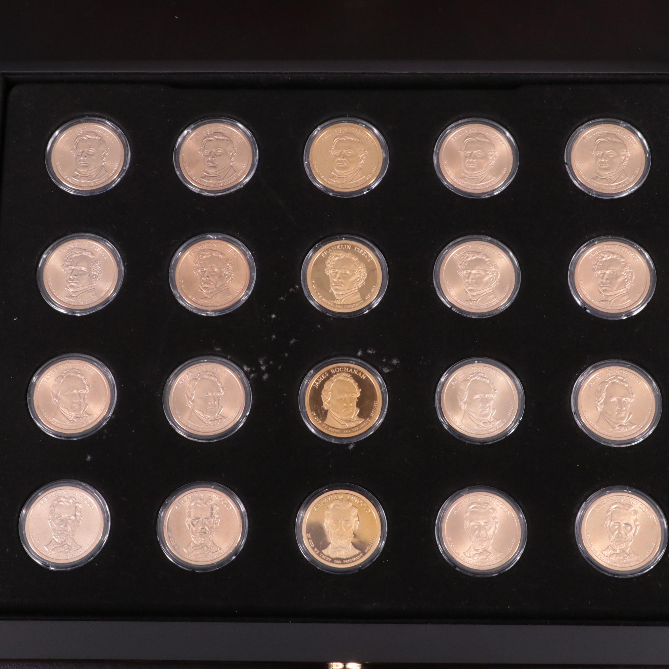 Uncirculated and Proof Presidential Dollar Collection