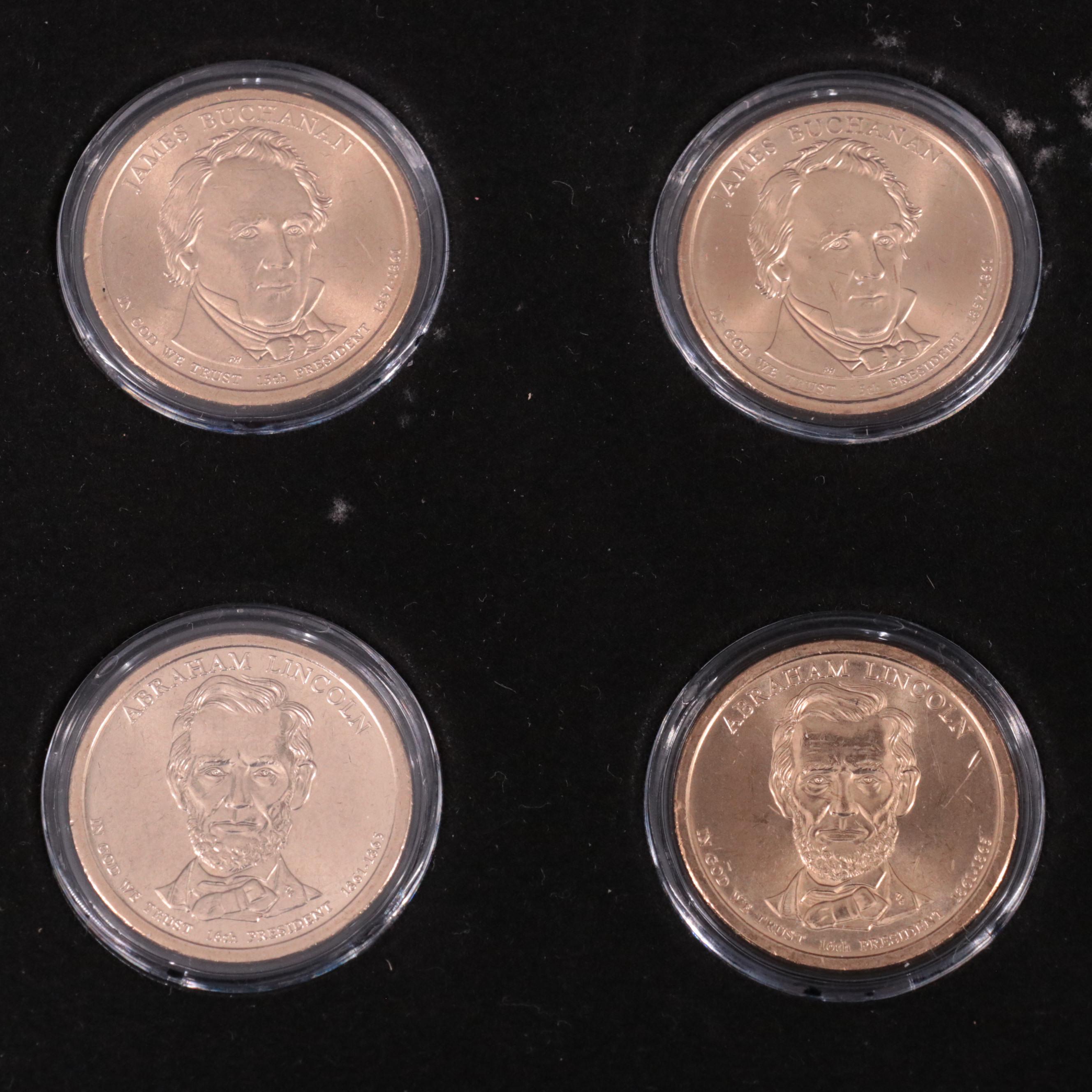 Uncirculated and Proof Presidential Dollar Collection