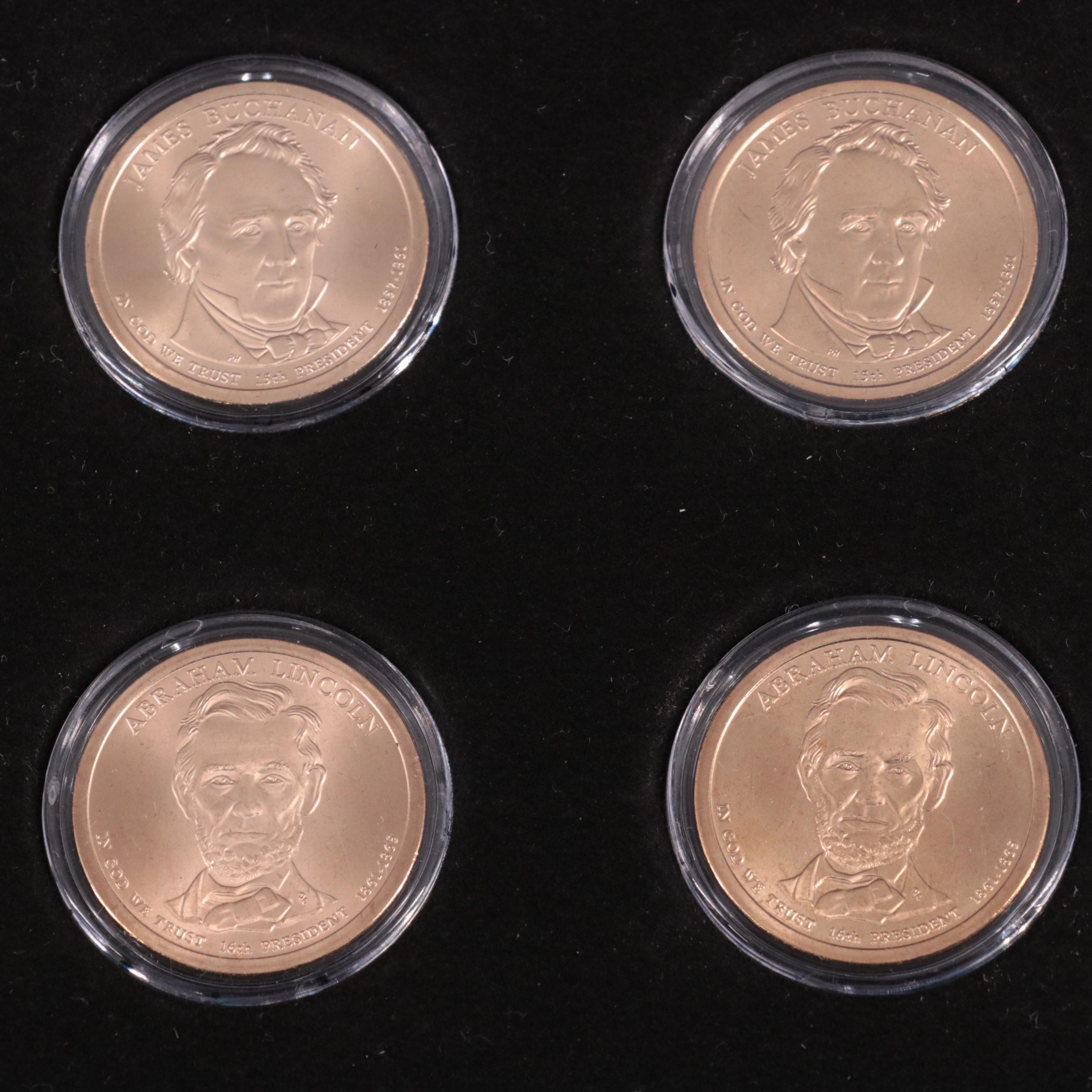 Uncirculated and Proof Presidential Dollar Collection