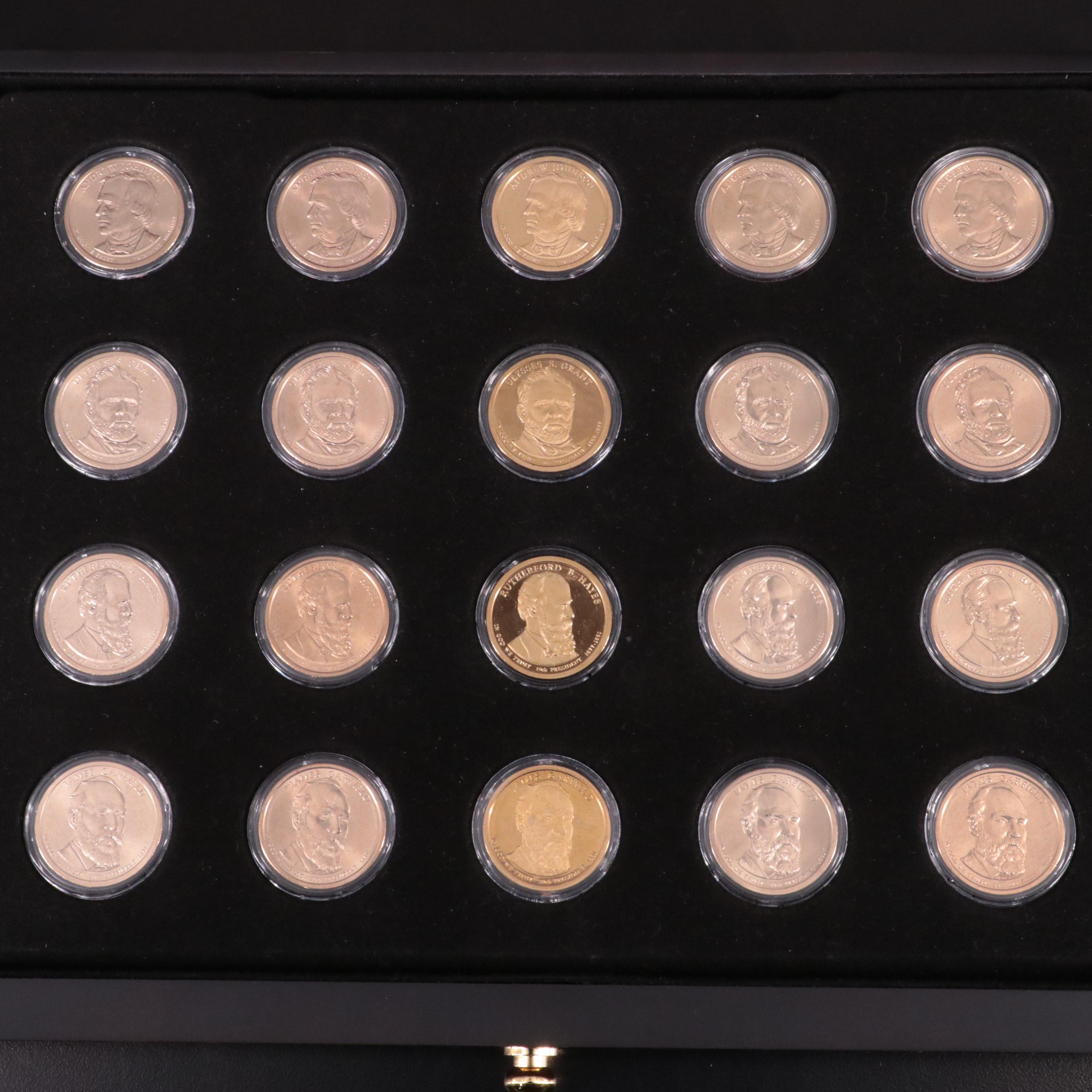 Uncirculated and Proof Presidential Dollar Collection