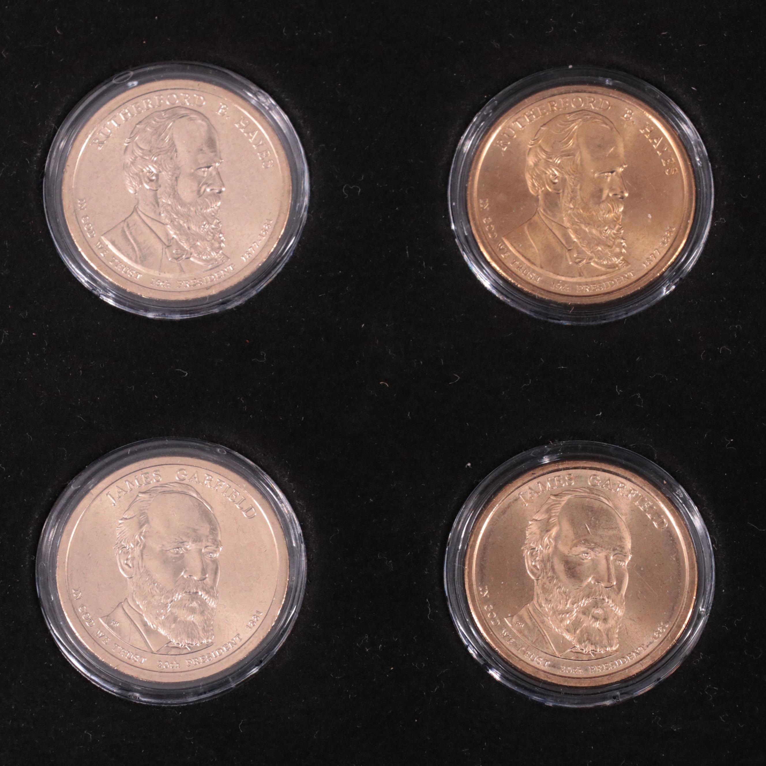 Uncirculated and Proof Presidential Dollar Collection