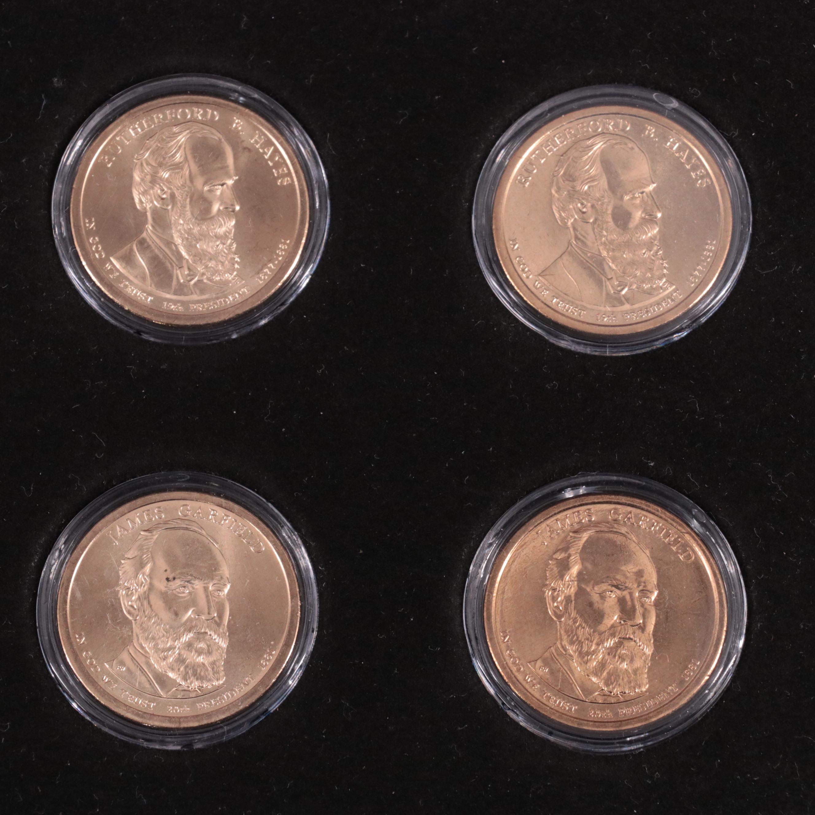 Uncirculated and Proof Presidential Dollar Collection