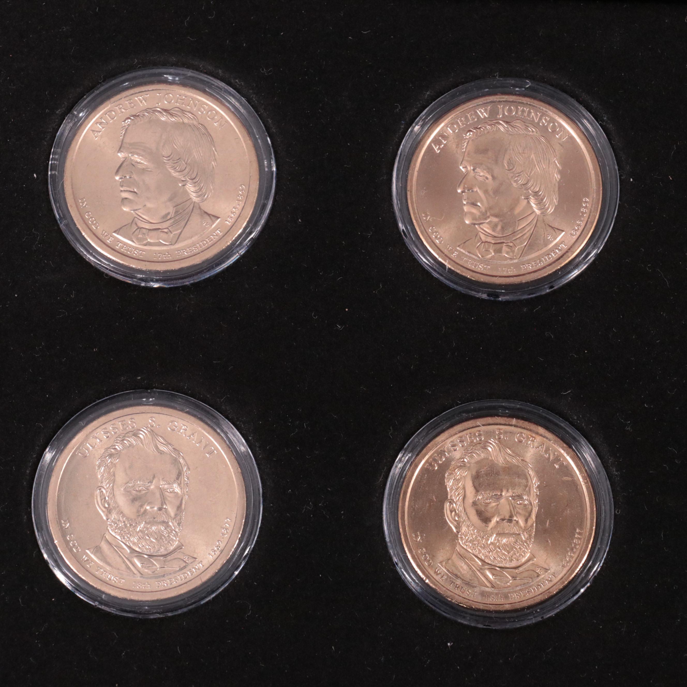 Uncirculated and Proof Presidential Dollar Collection