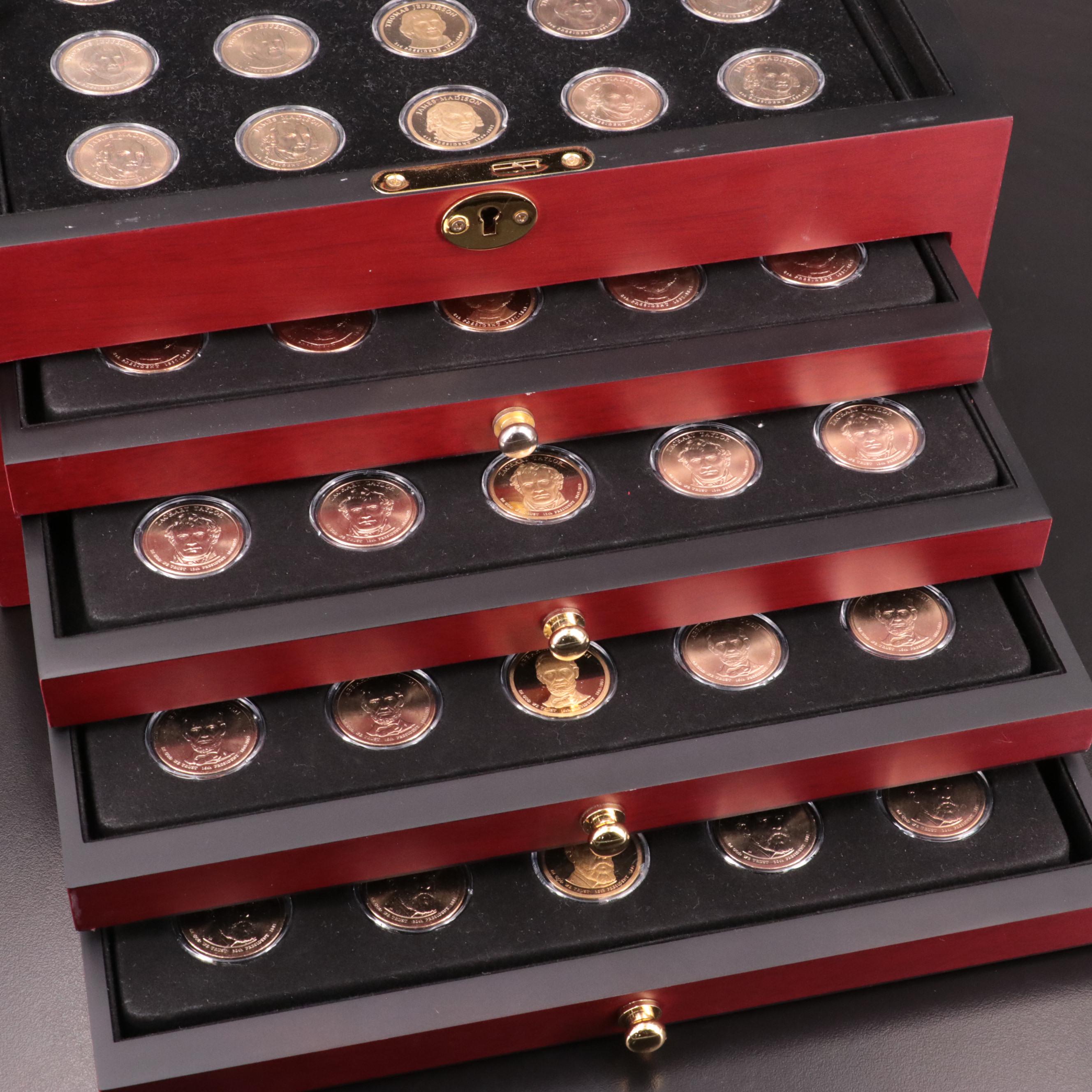 Uncirculated and Proof Presidential Dollar Collection