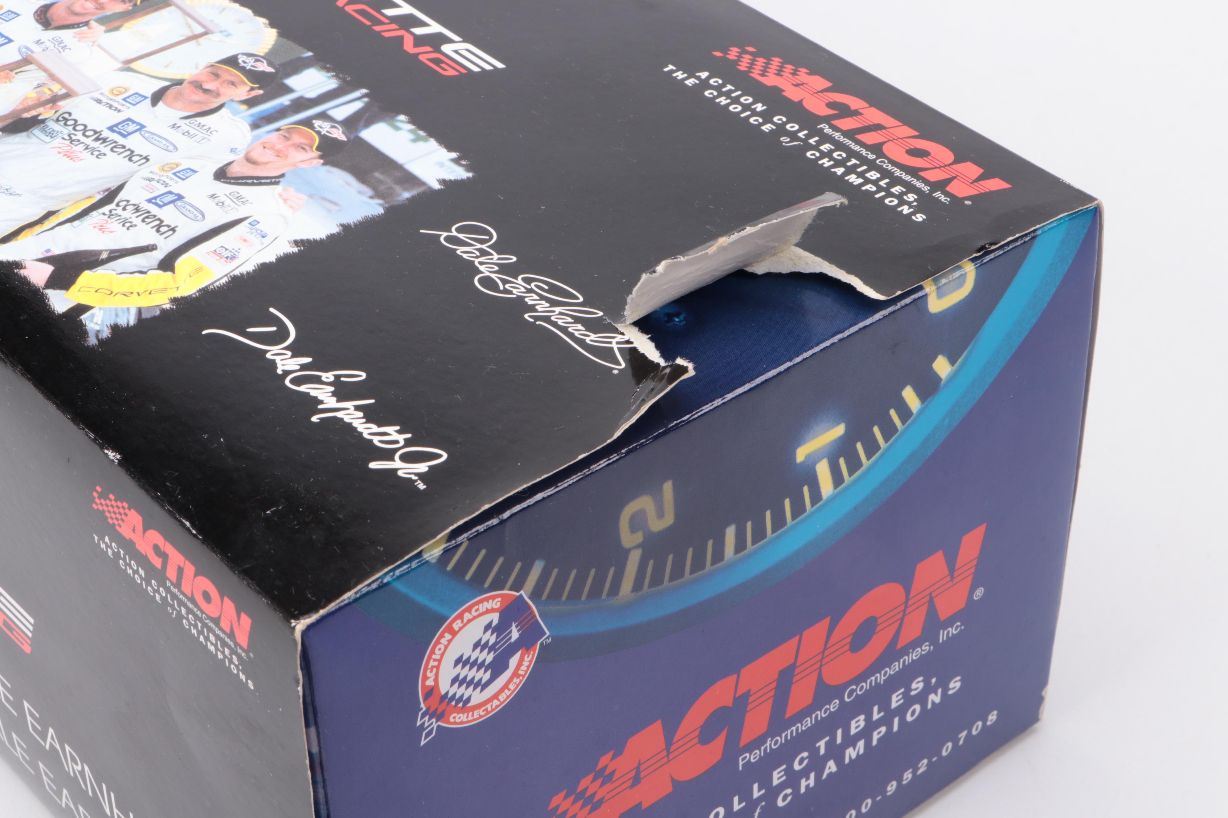 Dale Earnhardt Sr. and Dale Earnhardt Jr. Diecast Model NASCAR Stock Cars