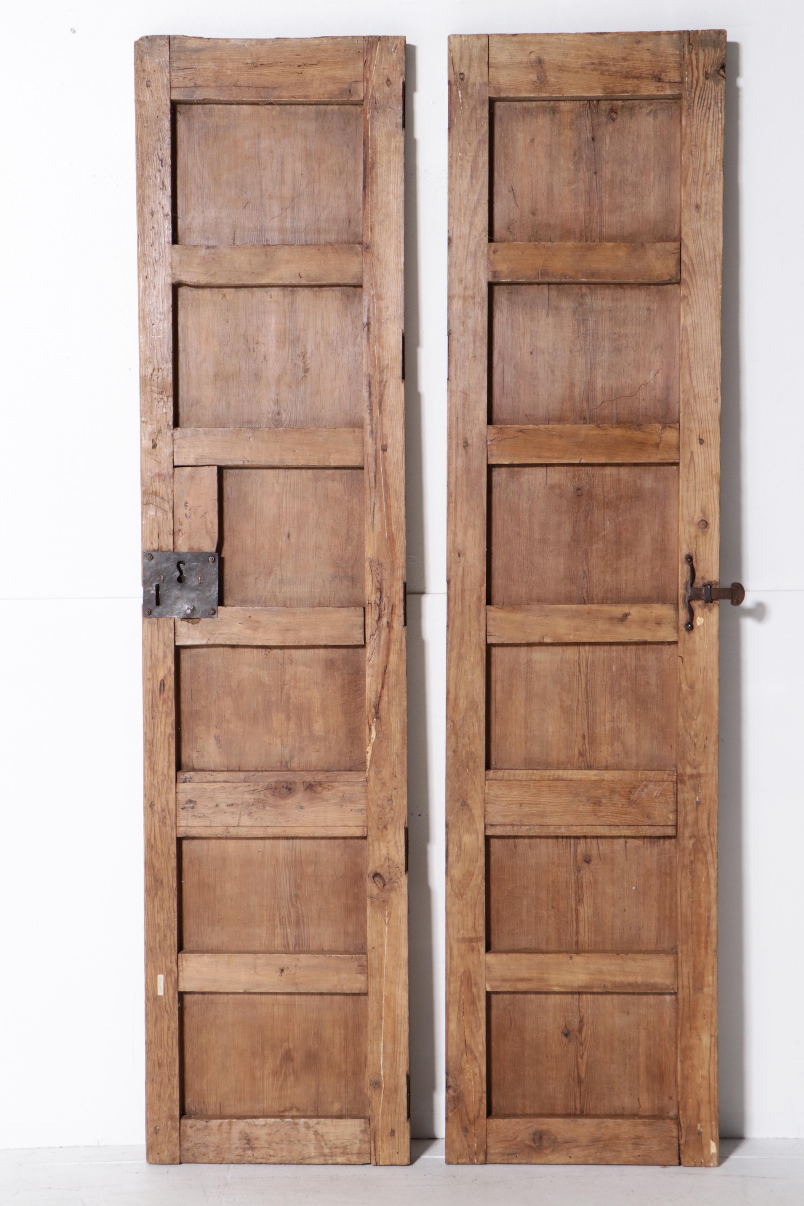 Pair of Antique Wooden Doors