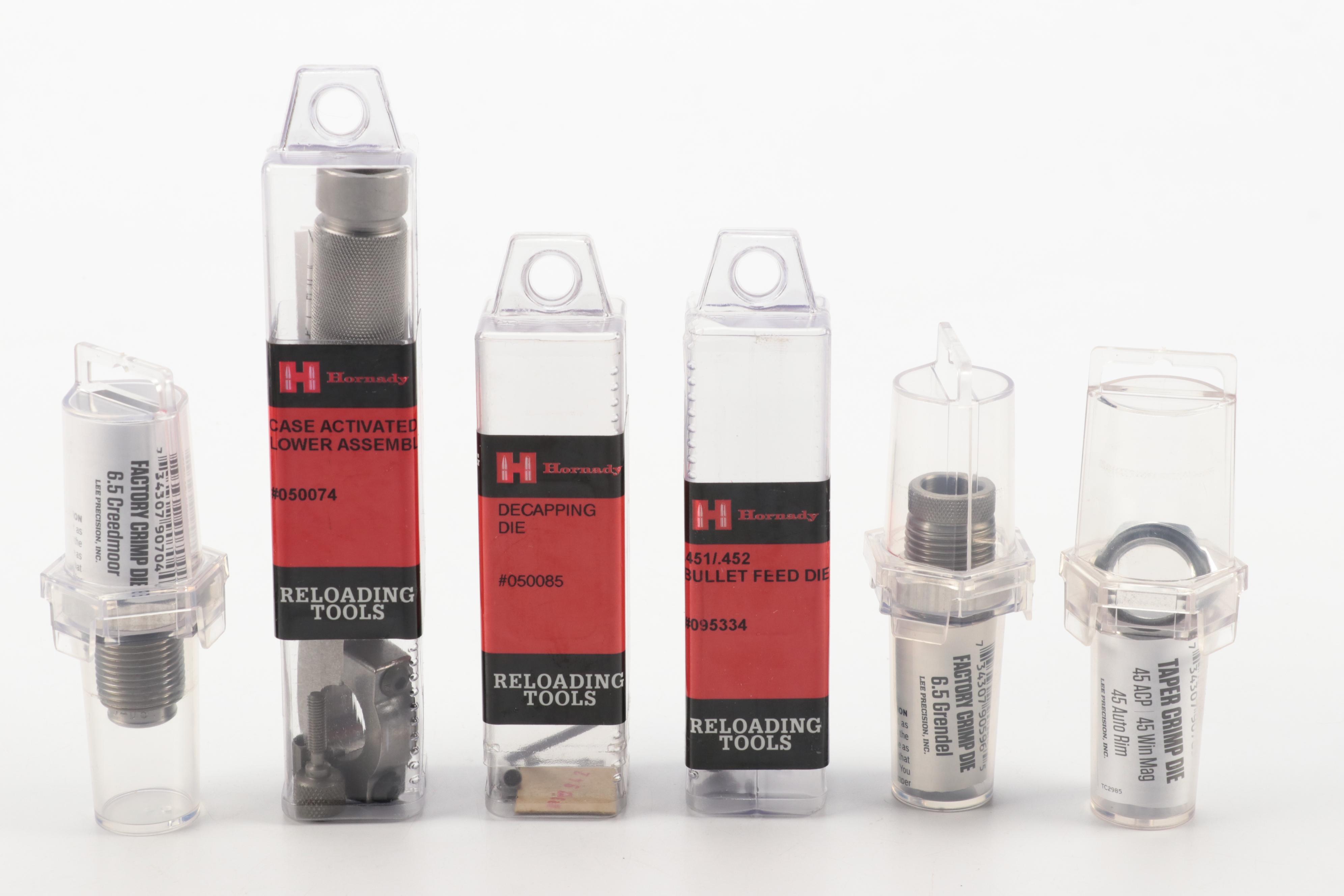 Hornady, Redding, Lee Precision Ammo with Other Reloading Tools and Ammo Can