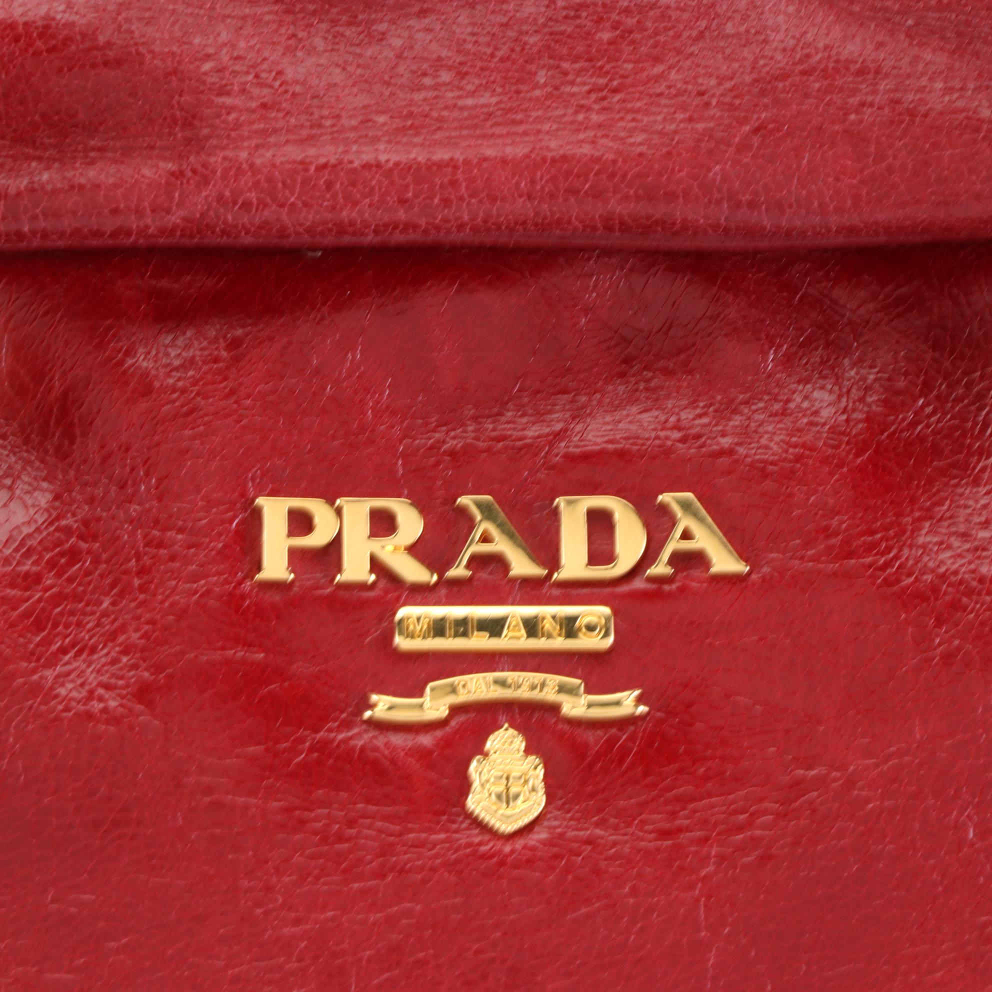 Prada Leather Two-Way Bag