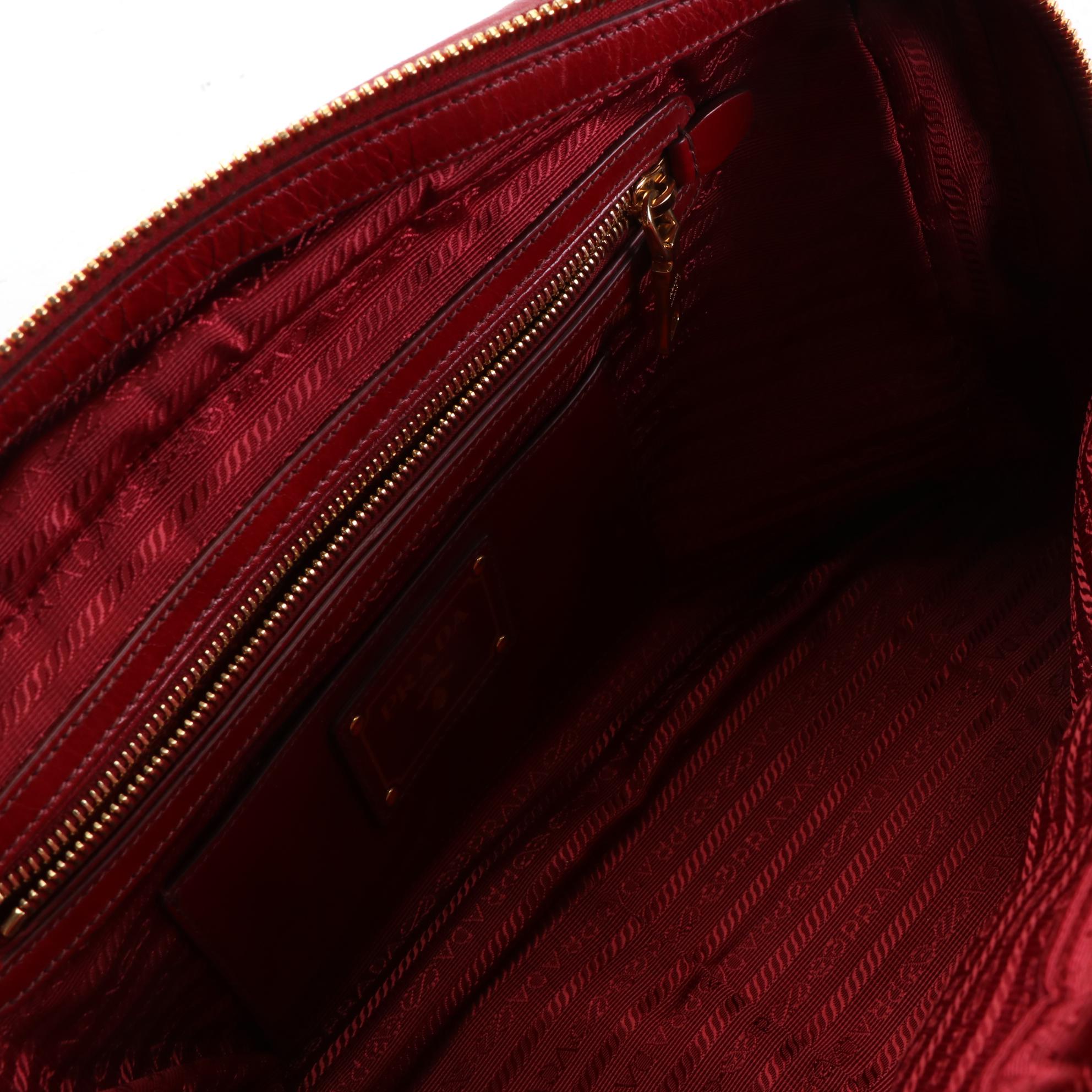 Prada Leather Two-Way Bag