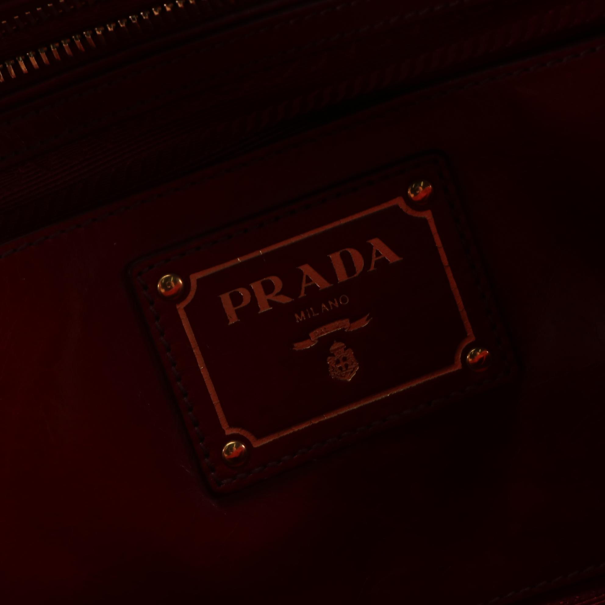 Prada Leather Two-Way Bag
