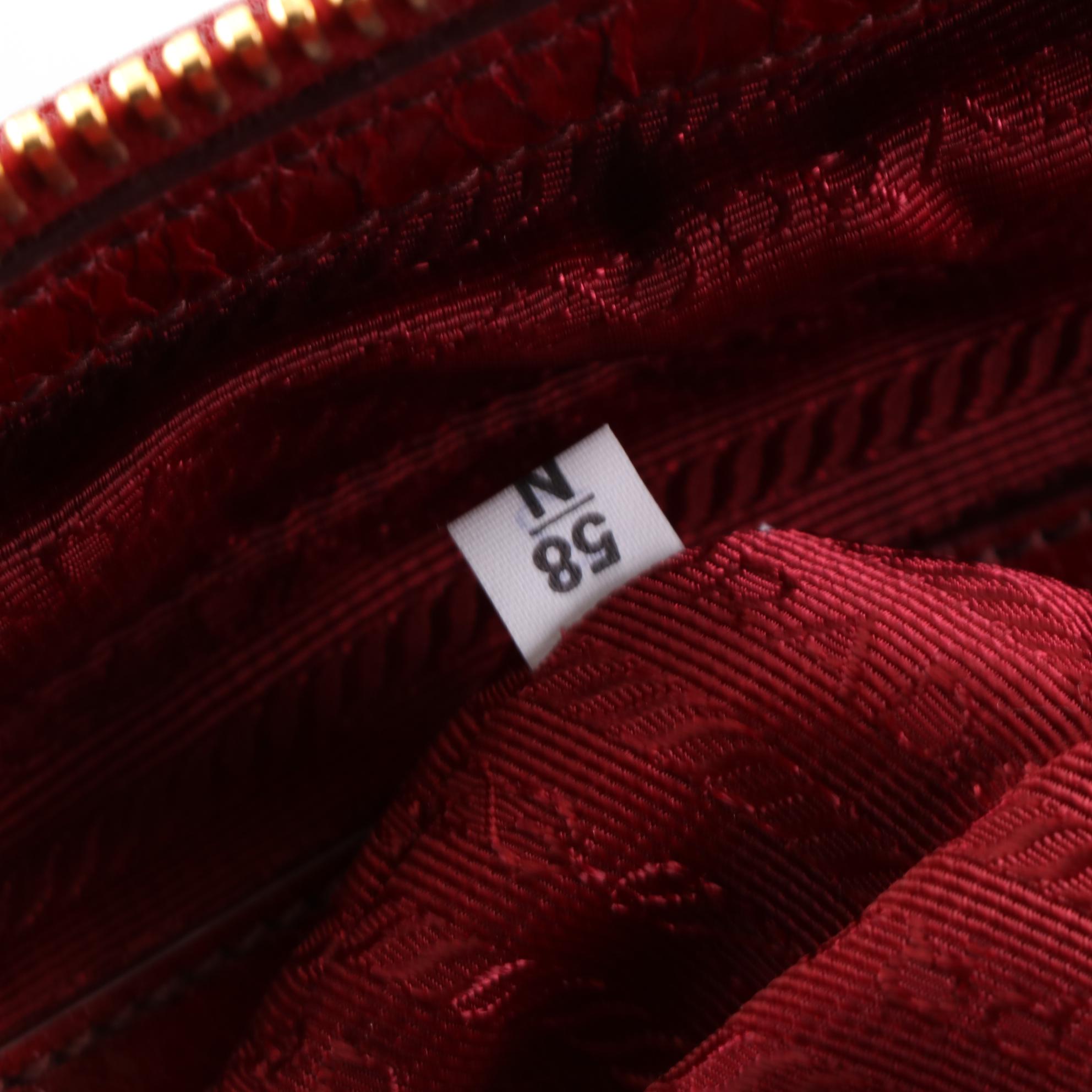 Prada Leather Two-Way Bag