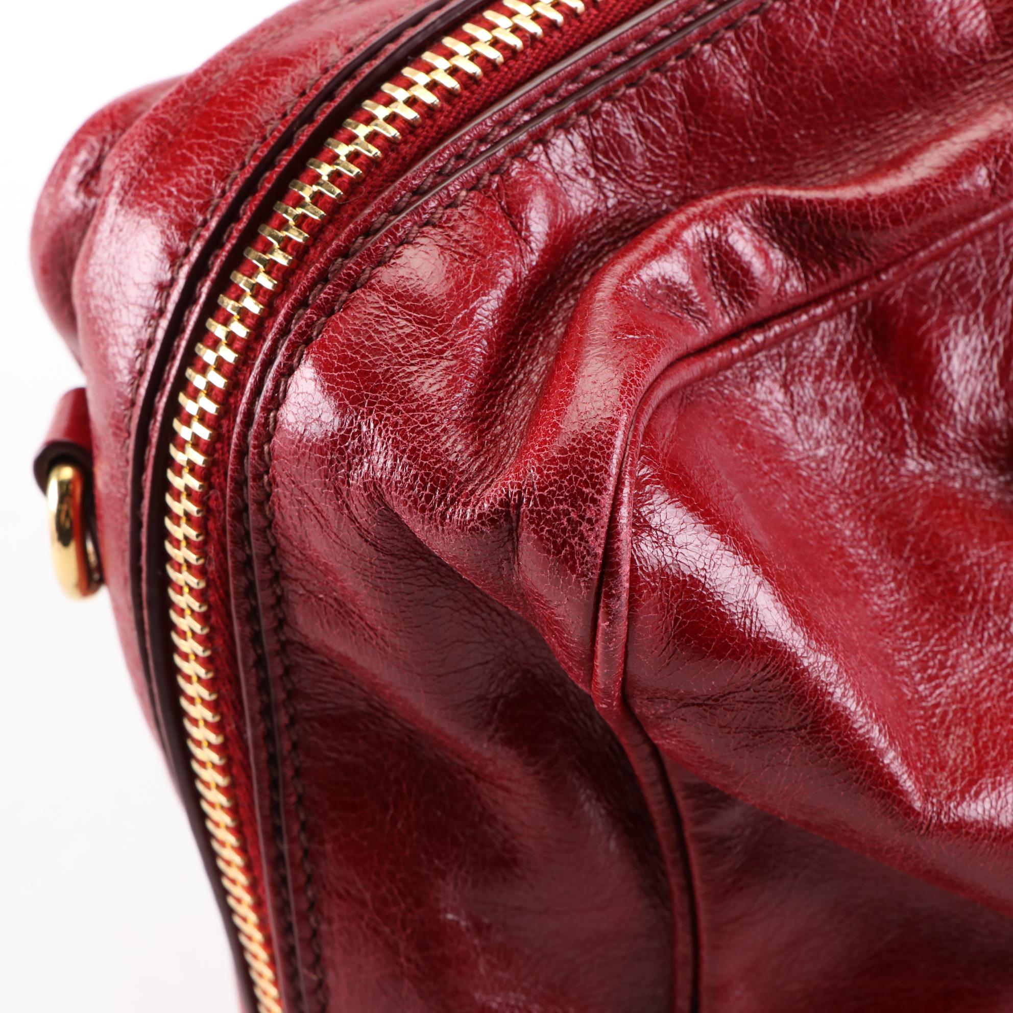 Prada Leather Two-Way Bag