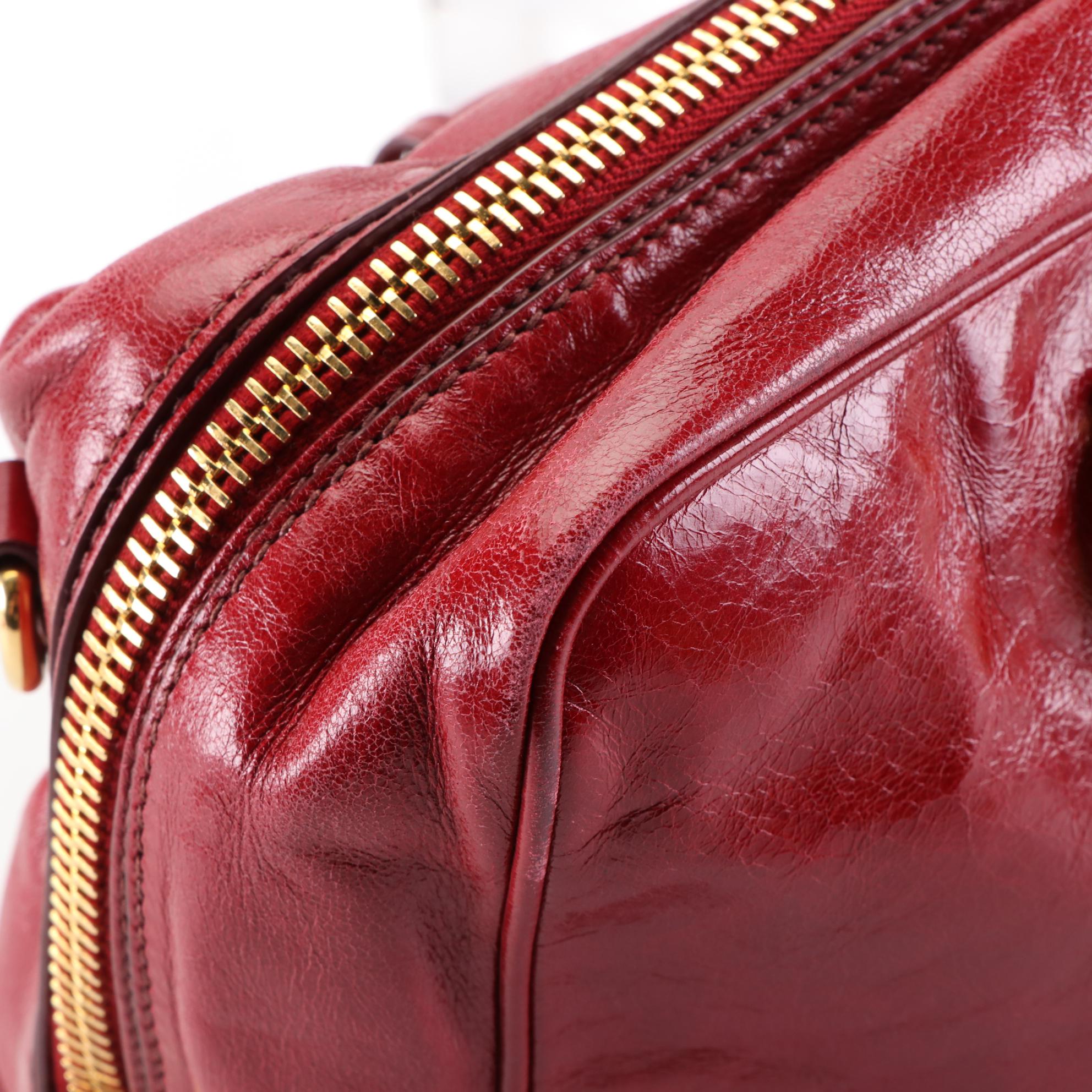 Prada Leather Two-Way Bag