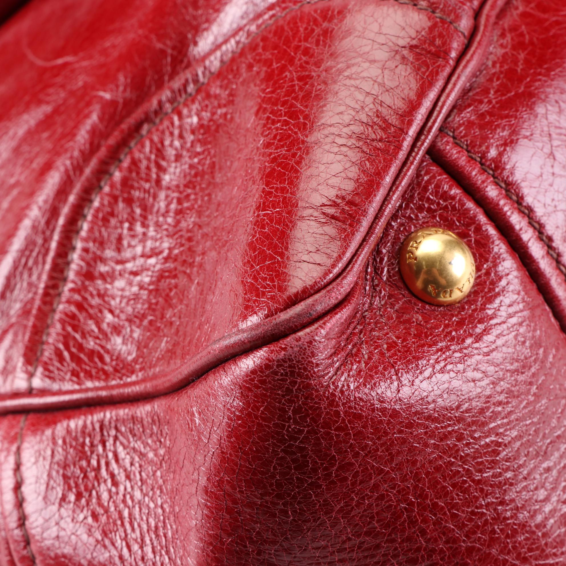 Prada Leather Two-Way Bag