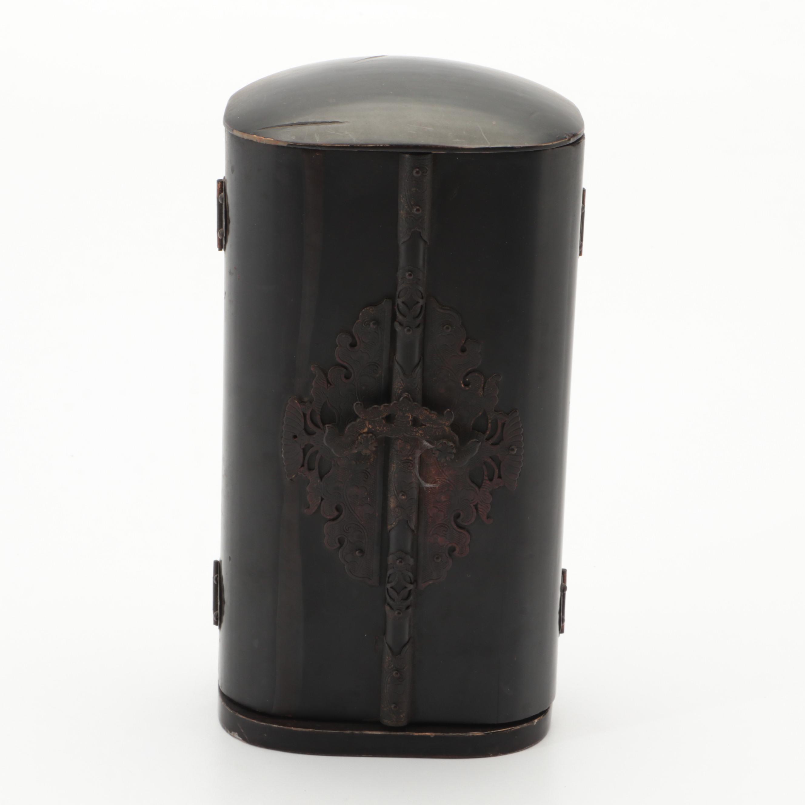 Japanese Parcel Gilt Laquerware Buddhist Zushi Shrine, 19th Century