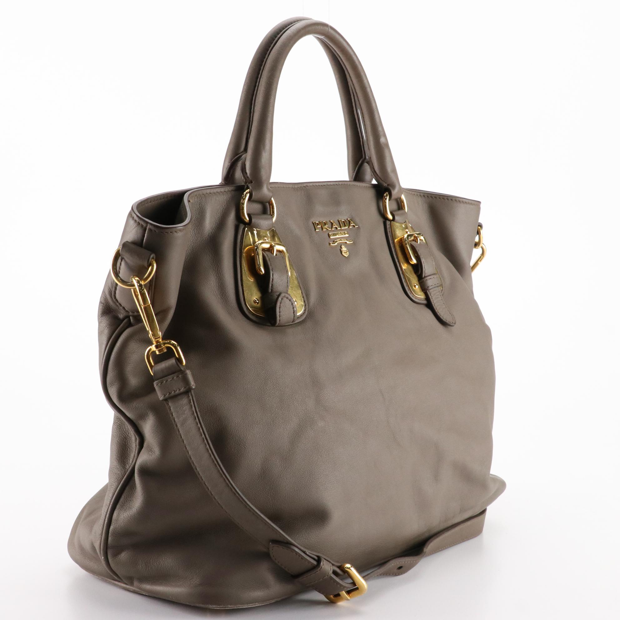 Prada Two-Way Soft Tote BN1902 in Leather