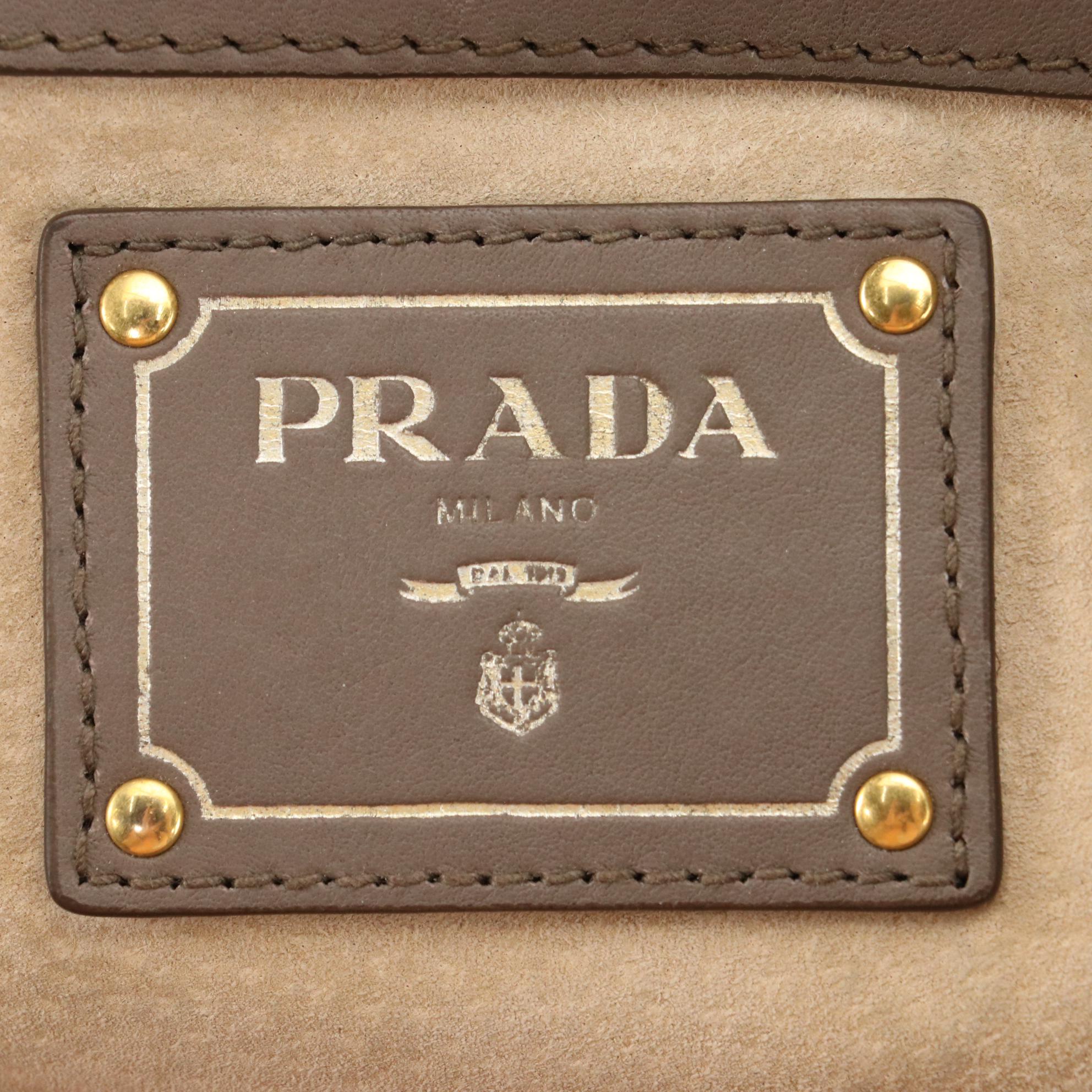 Prada Two-Way Soft Tote BN1902 in Leather