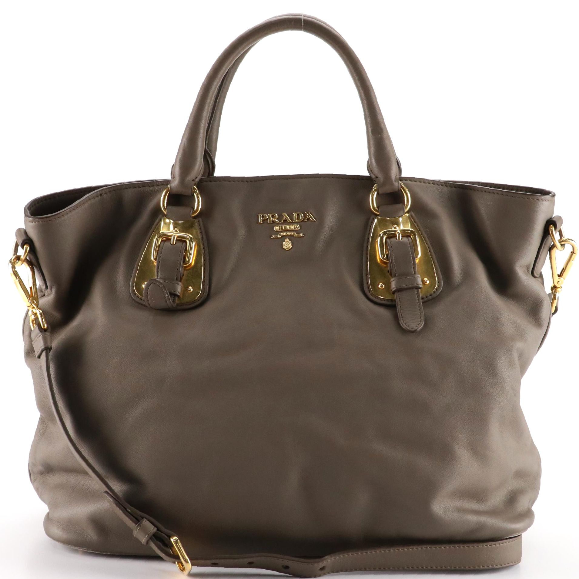 Prada Two-Way Soft Tote BN1902 in Leather