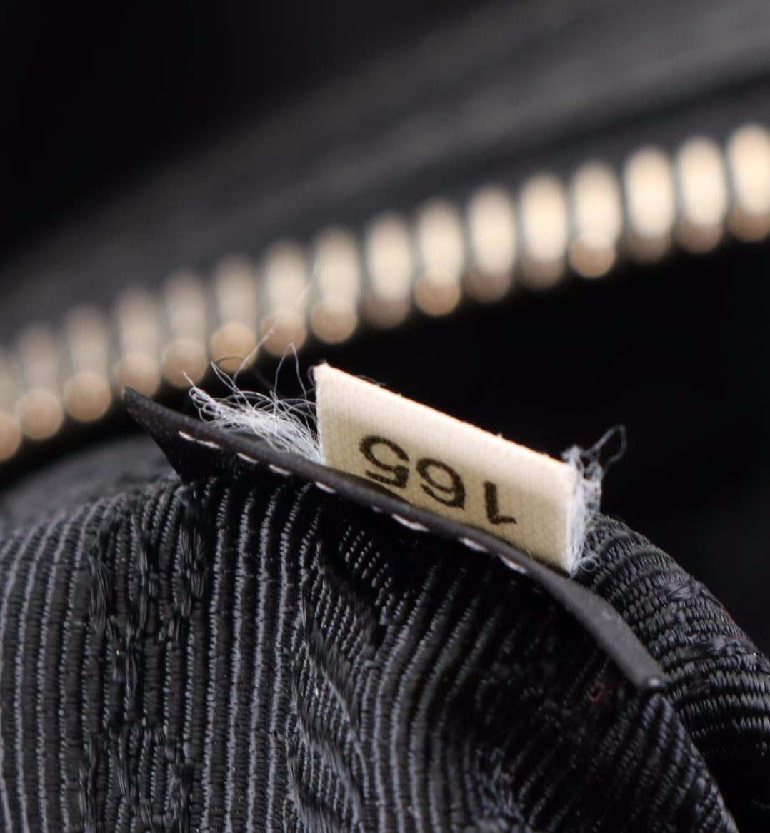 Prada Two-Way Handbag in Black Tessuto Nylon with Leather Trim