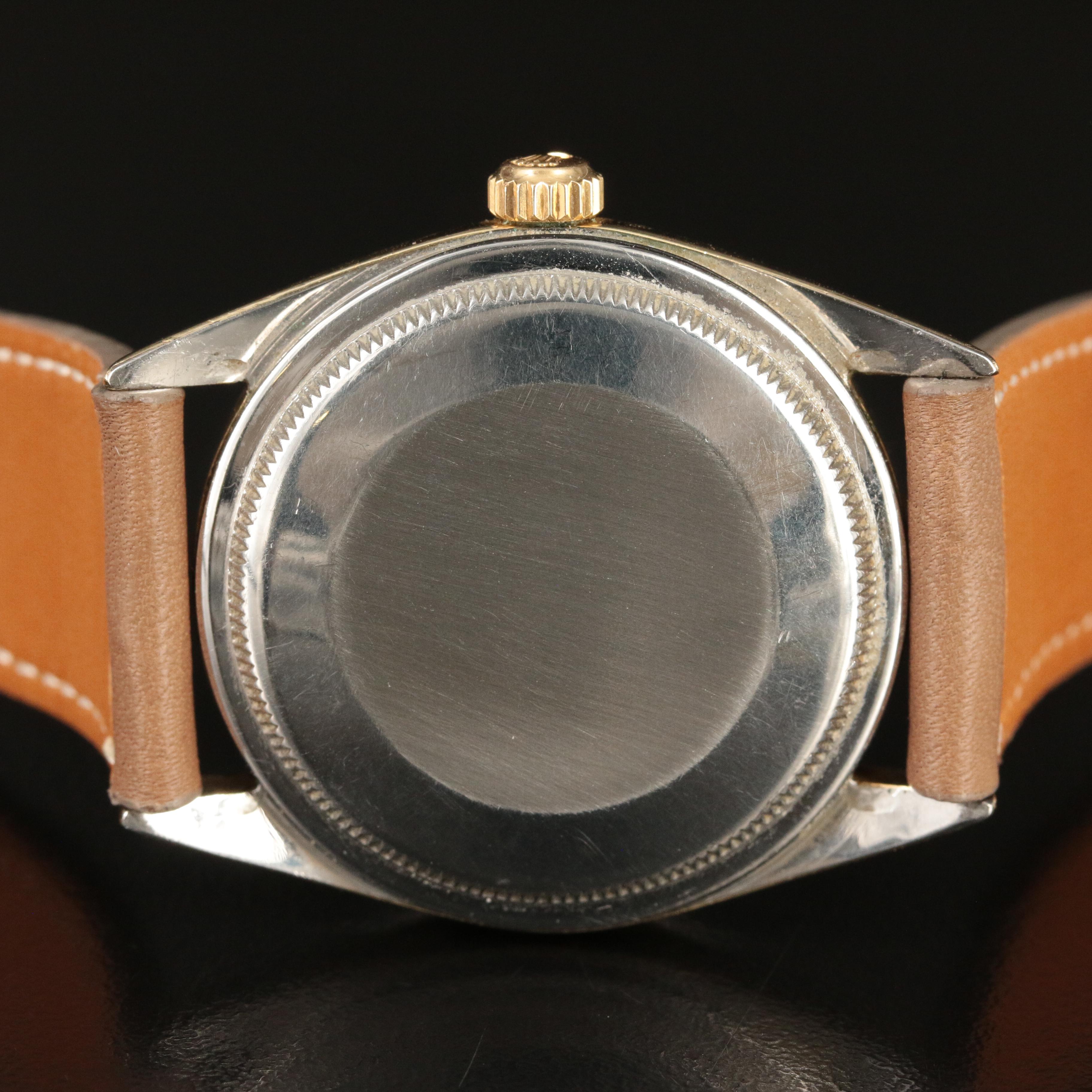 1972 Rolex Oyster Perpetual Date Gold Shell Watch