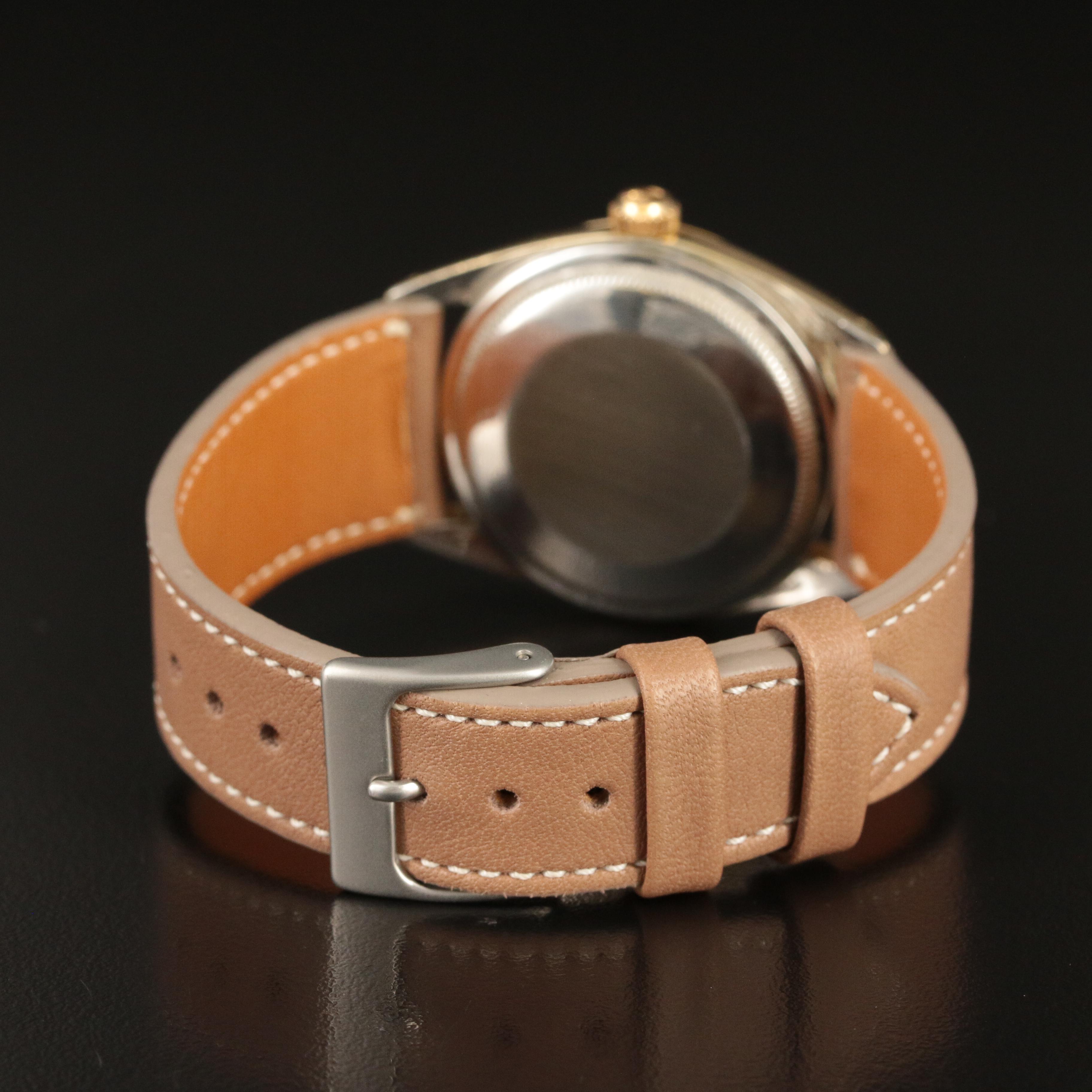 1972 Rolex Oyster Perpetual Date Gold Shell Watch