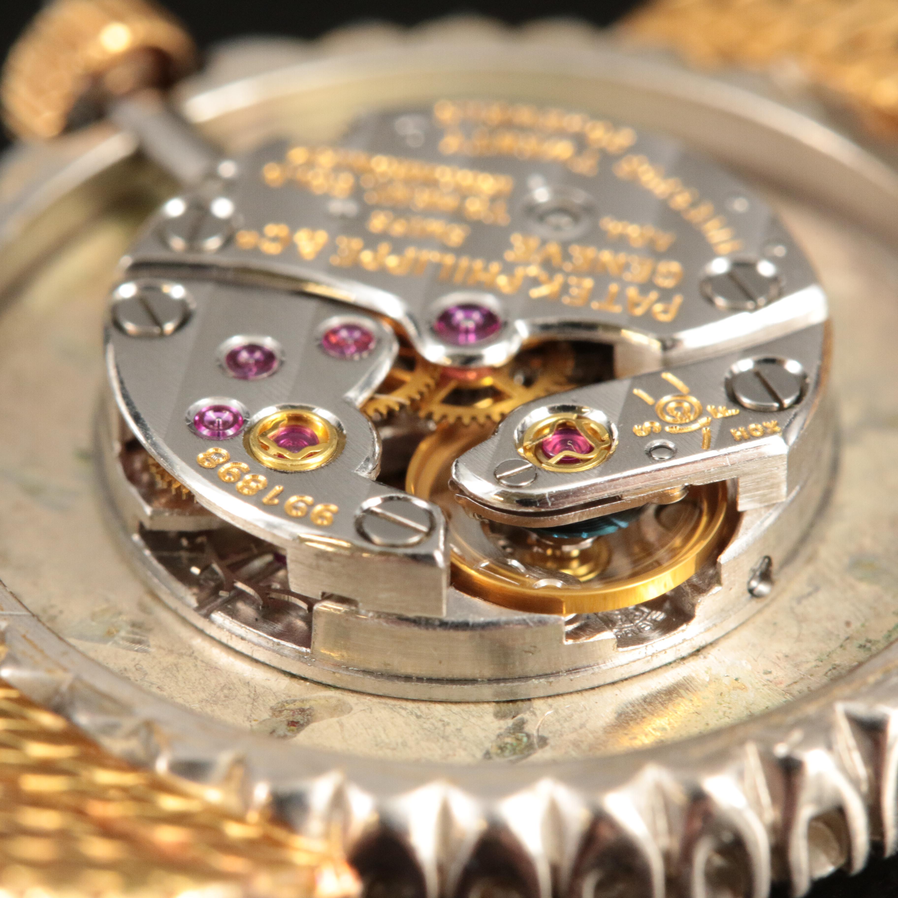 18K Patek Philippe Diamond Watch