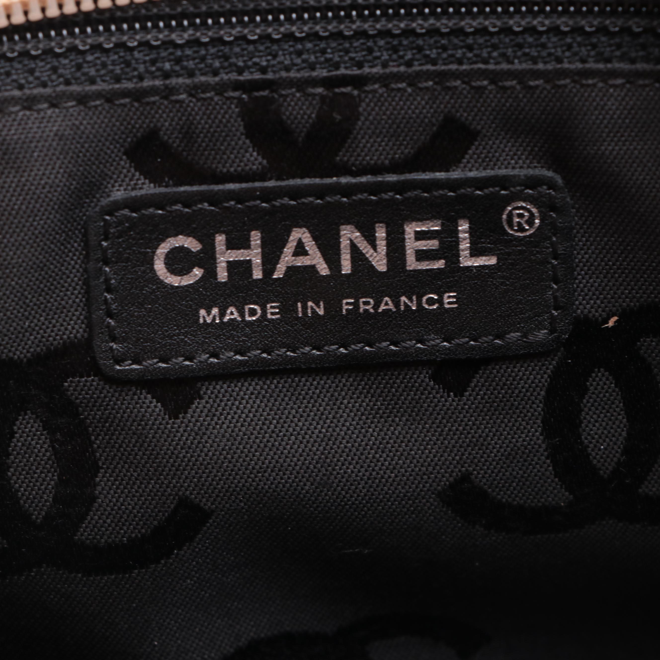 Chanel Cambon Quilted Leather Shoulder Bag