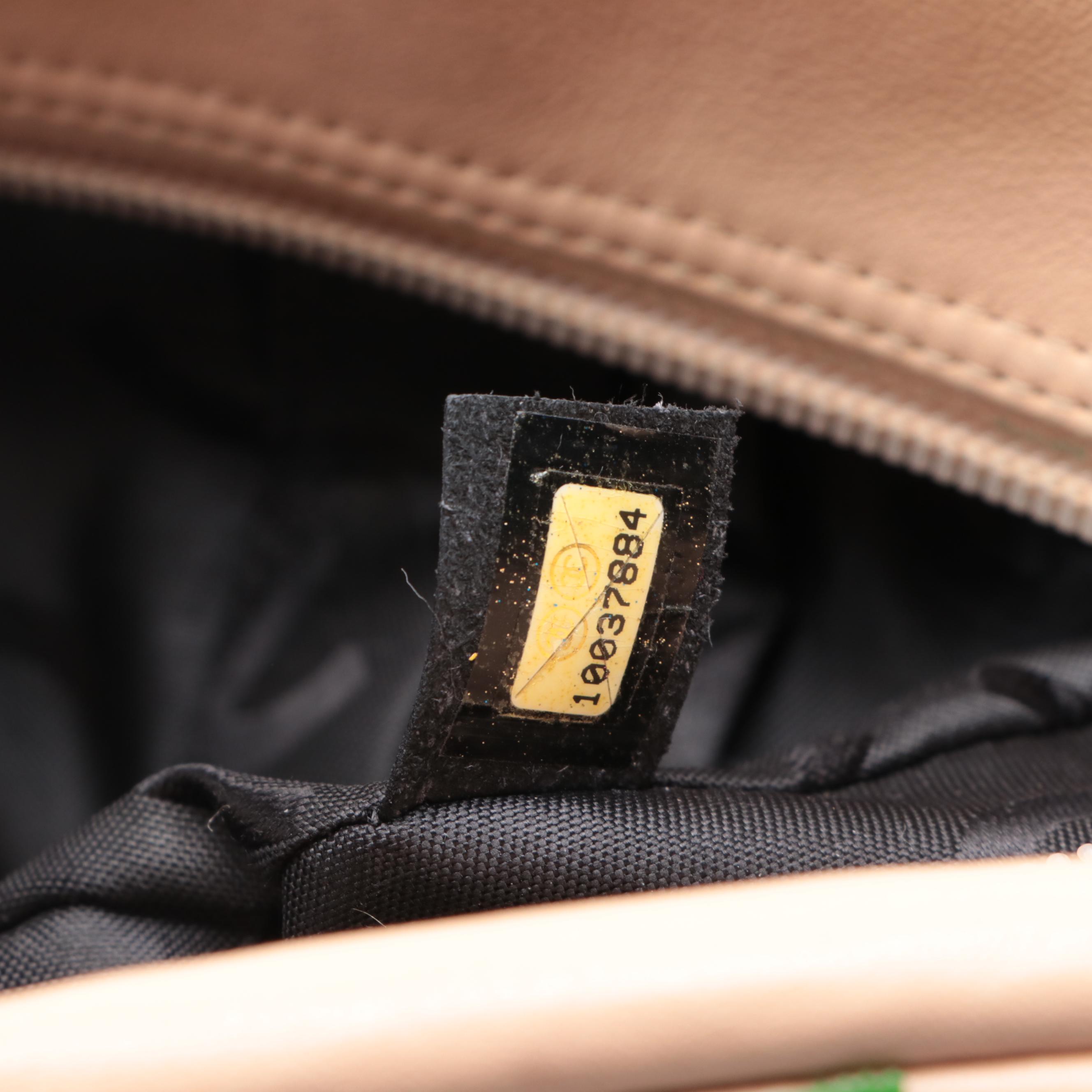 Chanel Cambon Quilted Leather Shoulder Bag