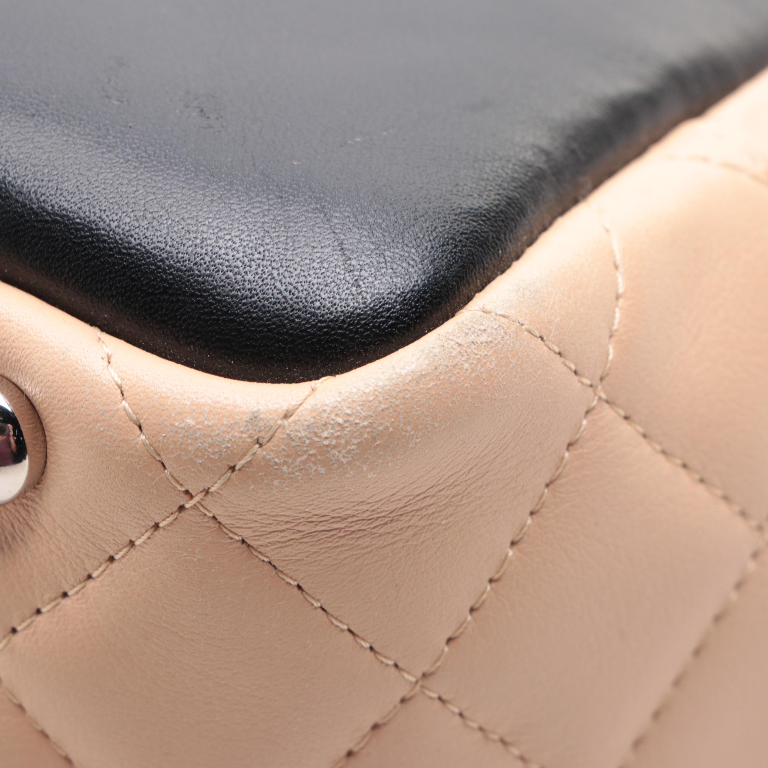 Chanel Cambon Quilted Leather Shoulder Bag