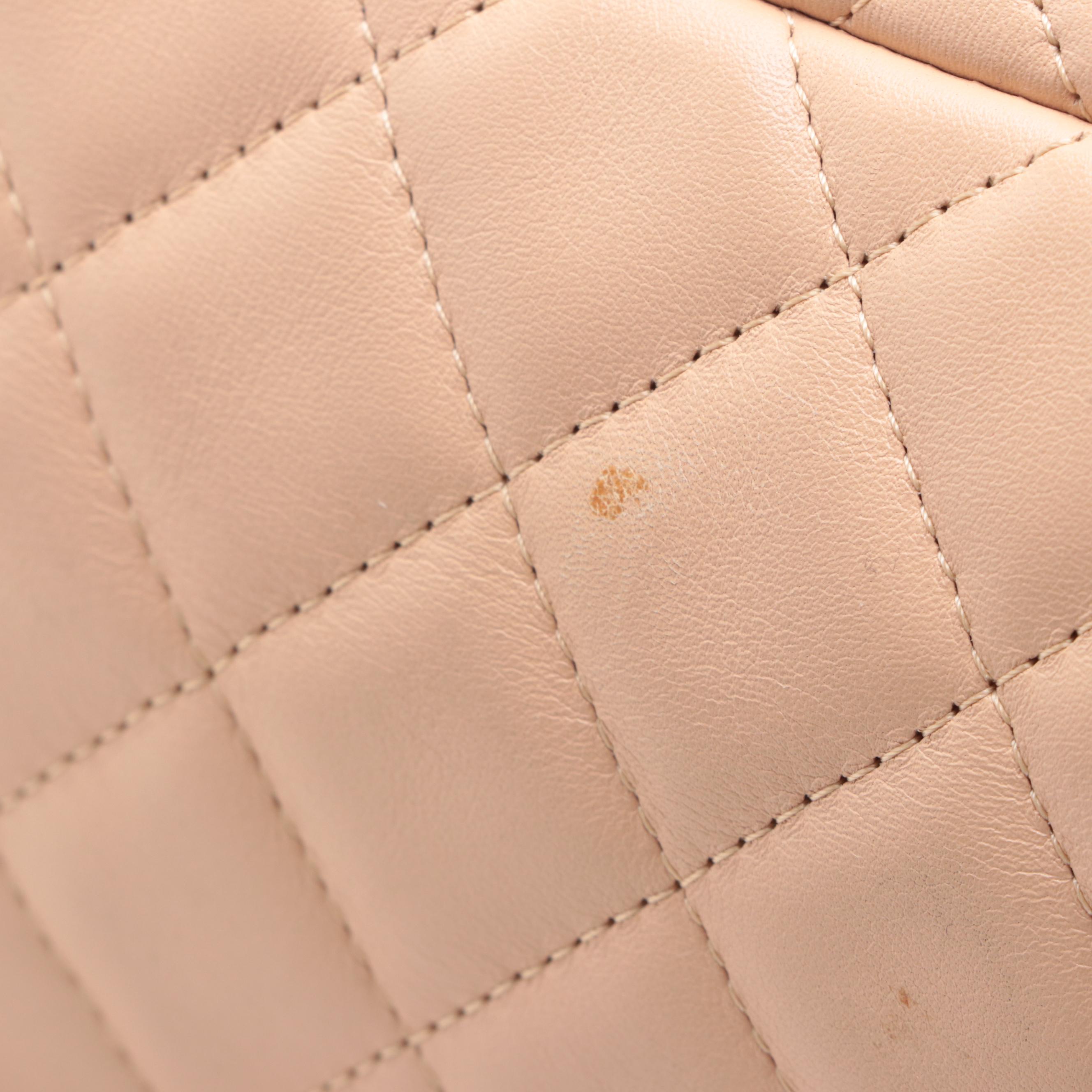 Chanel Cambon Quilted Leather Shoulder Bag