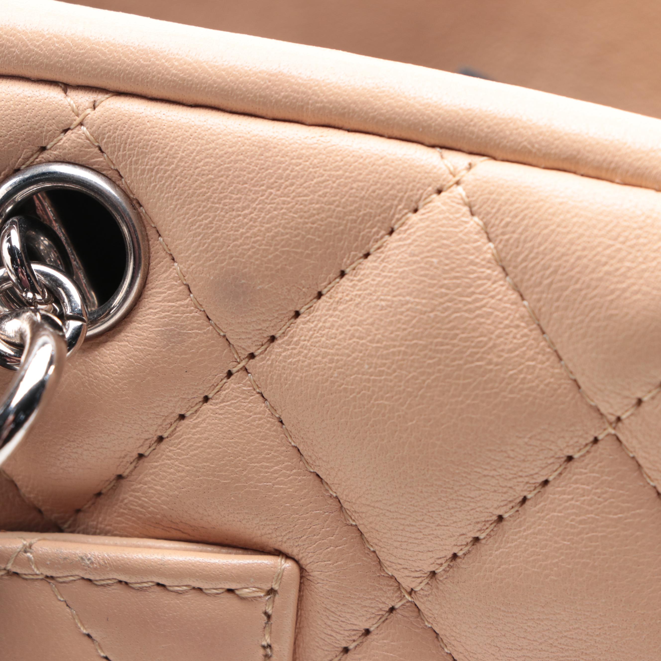 Chanel Cambon Quilted Leather Shoulder Bag