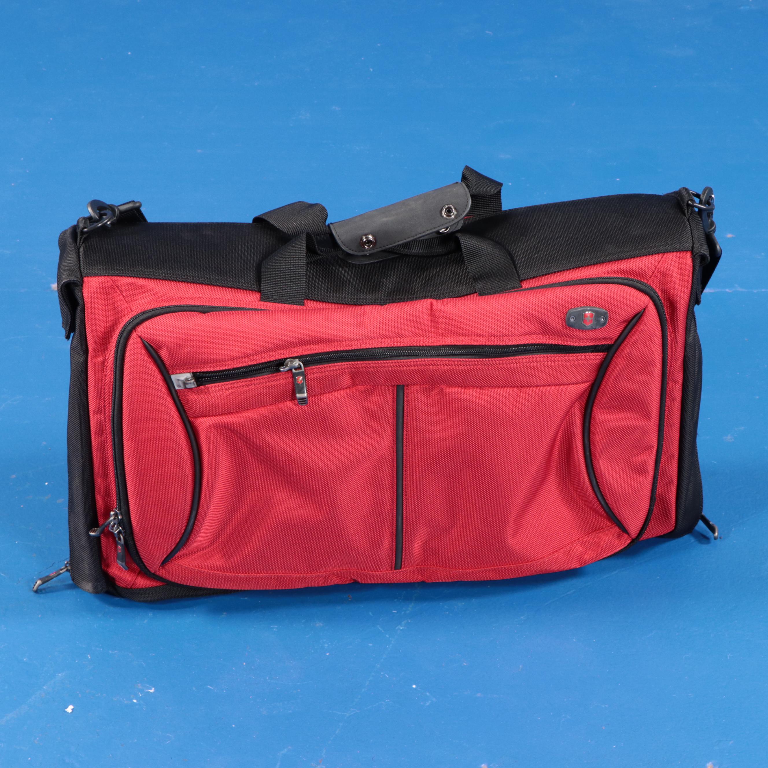 Polo Ralph Lauren Upright Rolling Suitcase and Victorinox Werks 6.0 Garment Bag