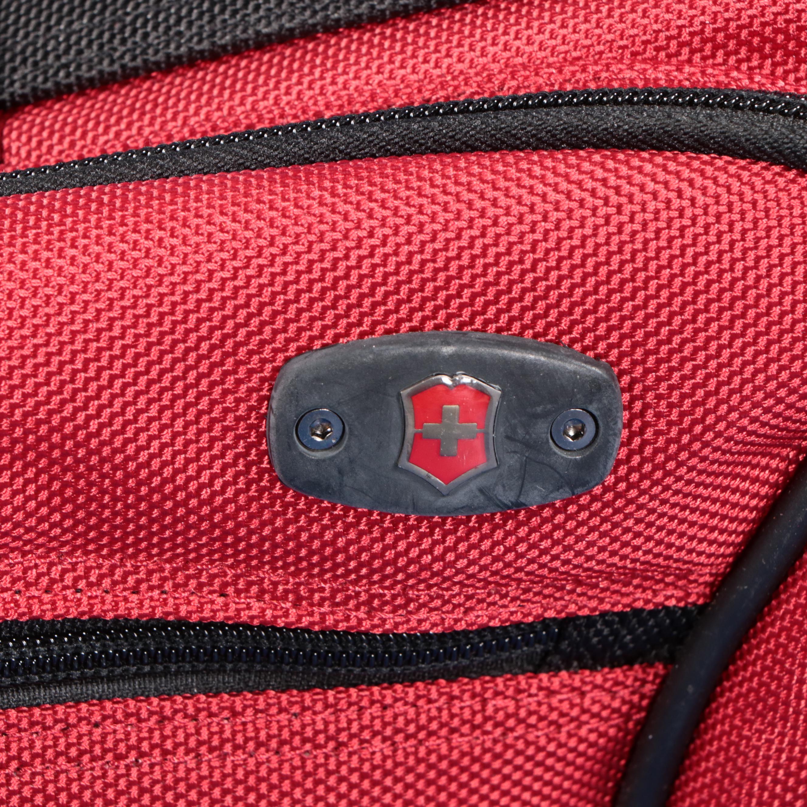 Polo Ralph Lauren Upright Rolling Suitcase and Victorinox Werks 6.0 Garment Bag