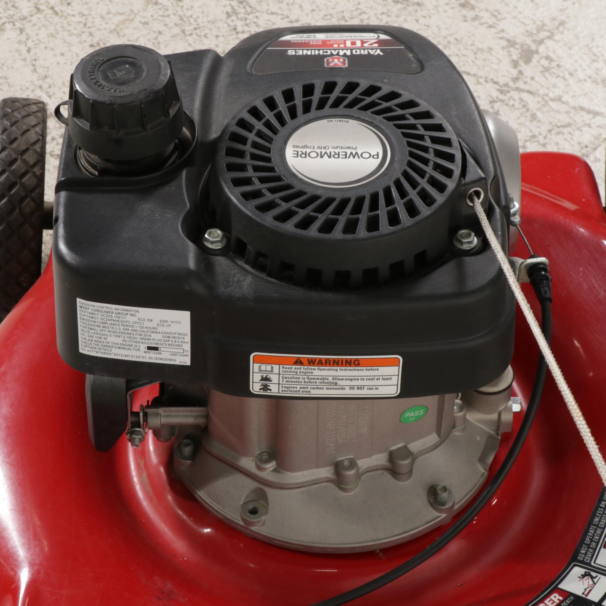 Yard Machine 20" Powermore Lawnmower