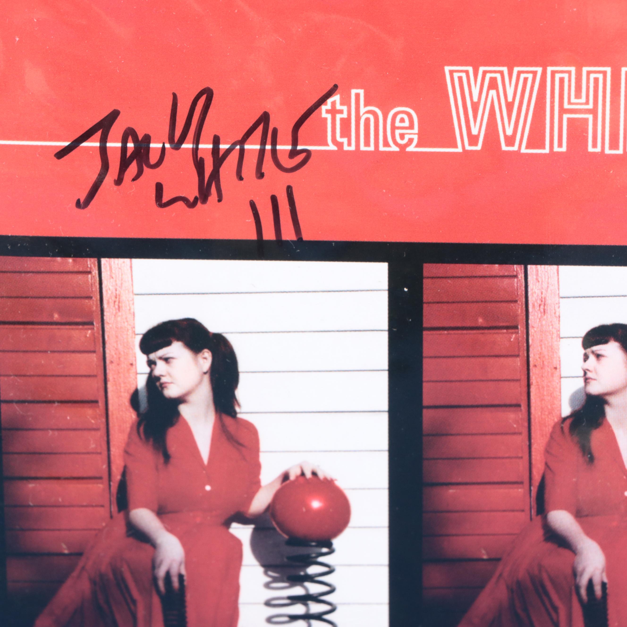 Jack White Signed "Hand Springs" Vinyl with Cover Art Prop Springs