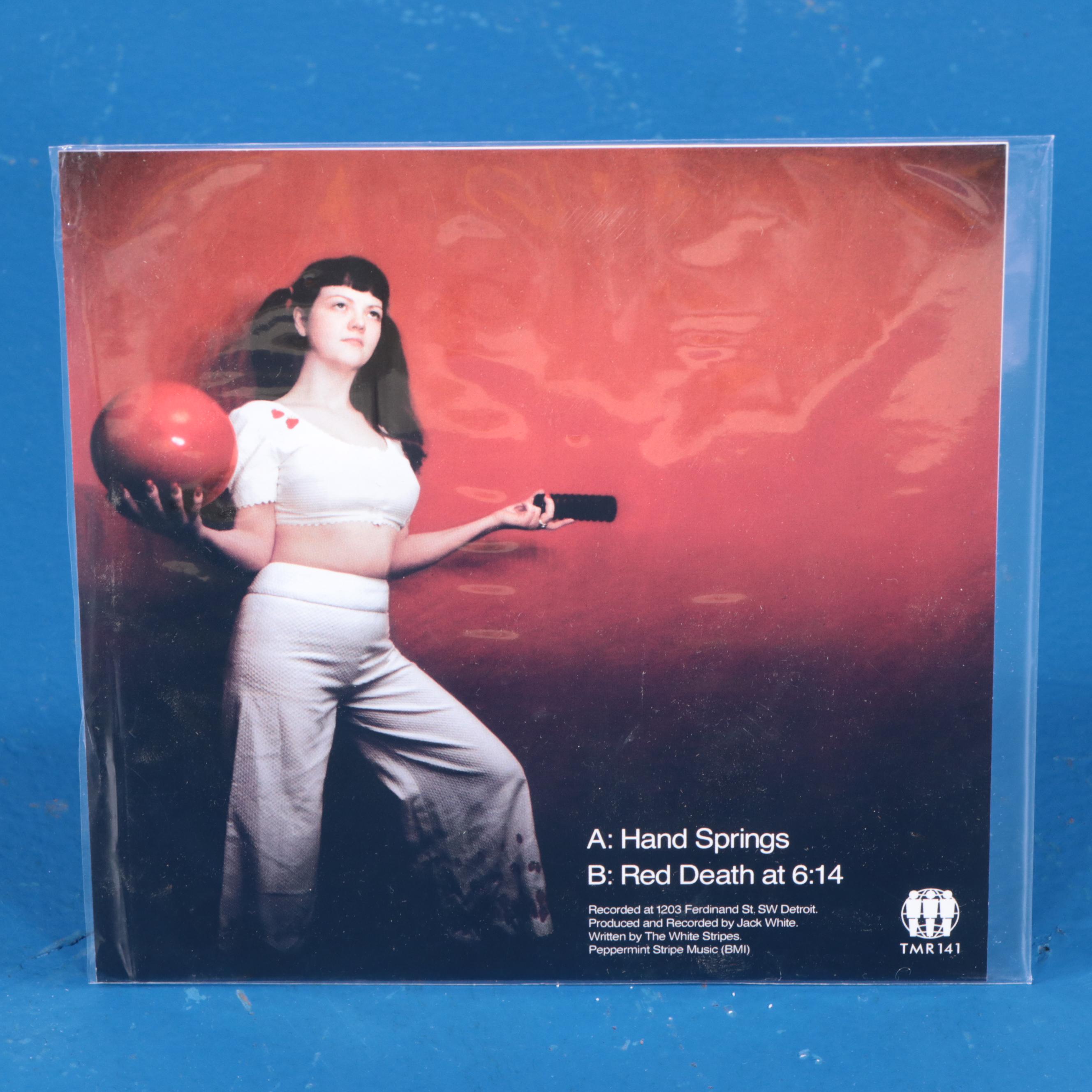 Jack White Signed "Hand Springs" Vinyl with Cover Art Prop Springs