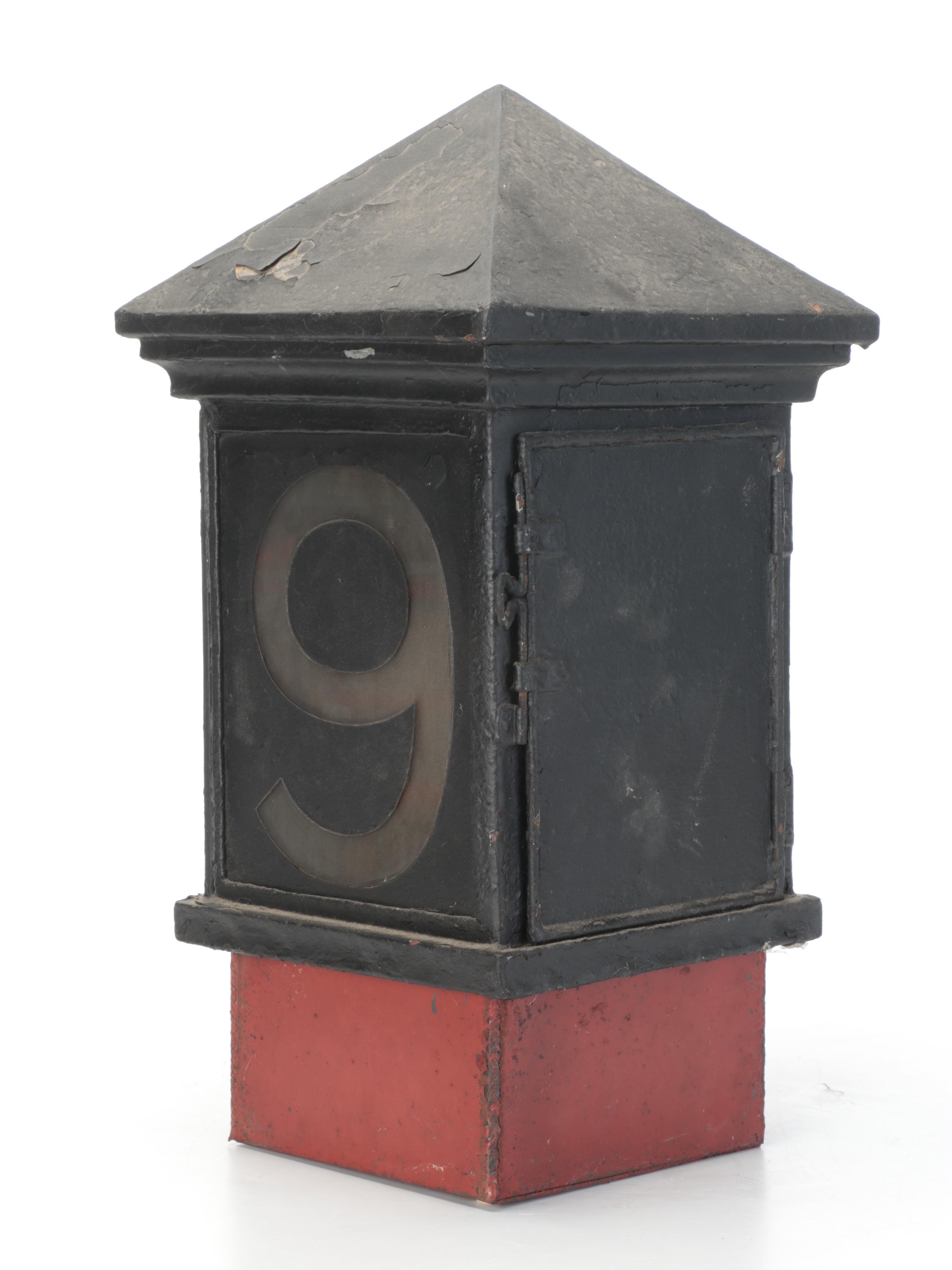 Electrified Railroad Switch Signal Lantern