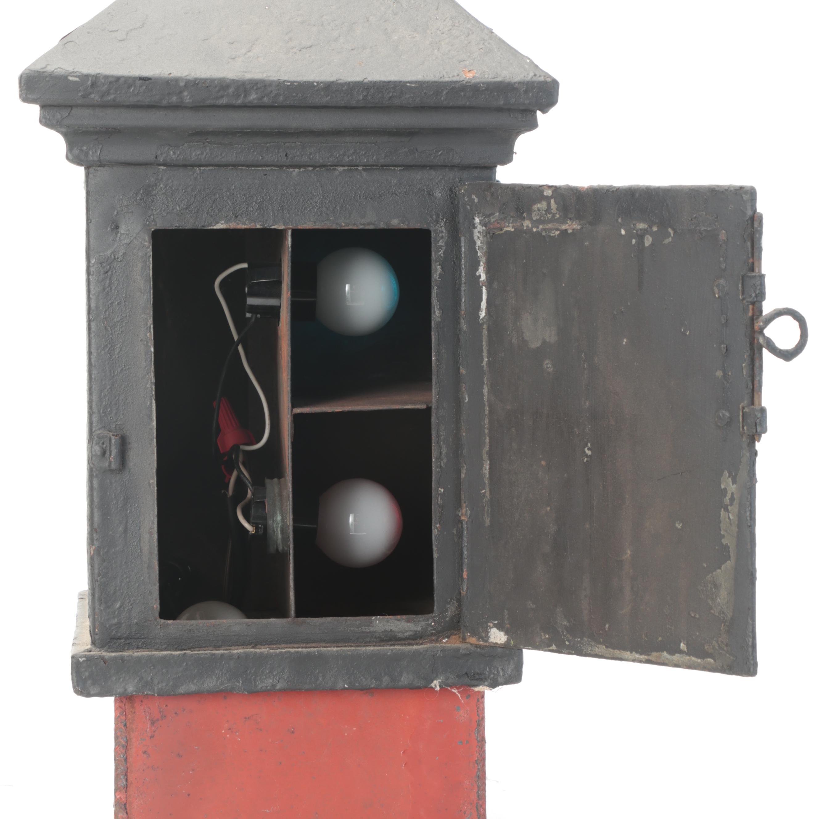 Electrified Railroad Switch Signal Lantern