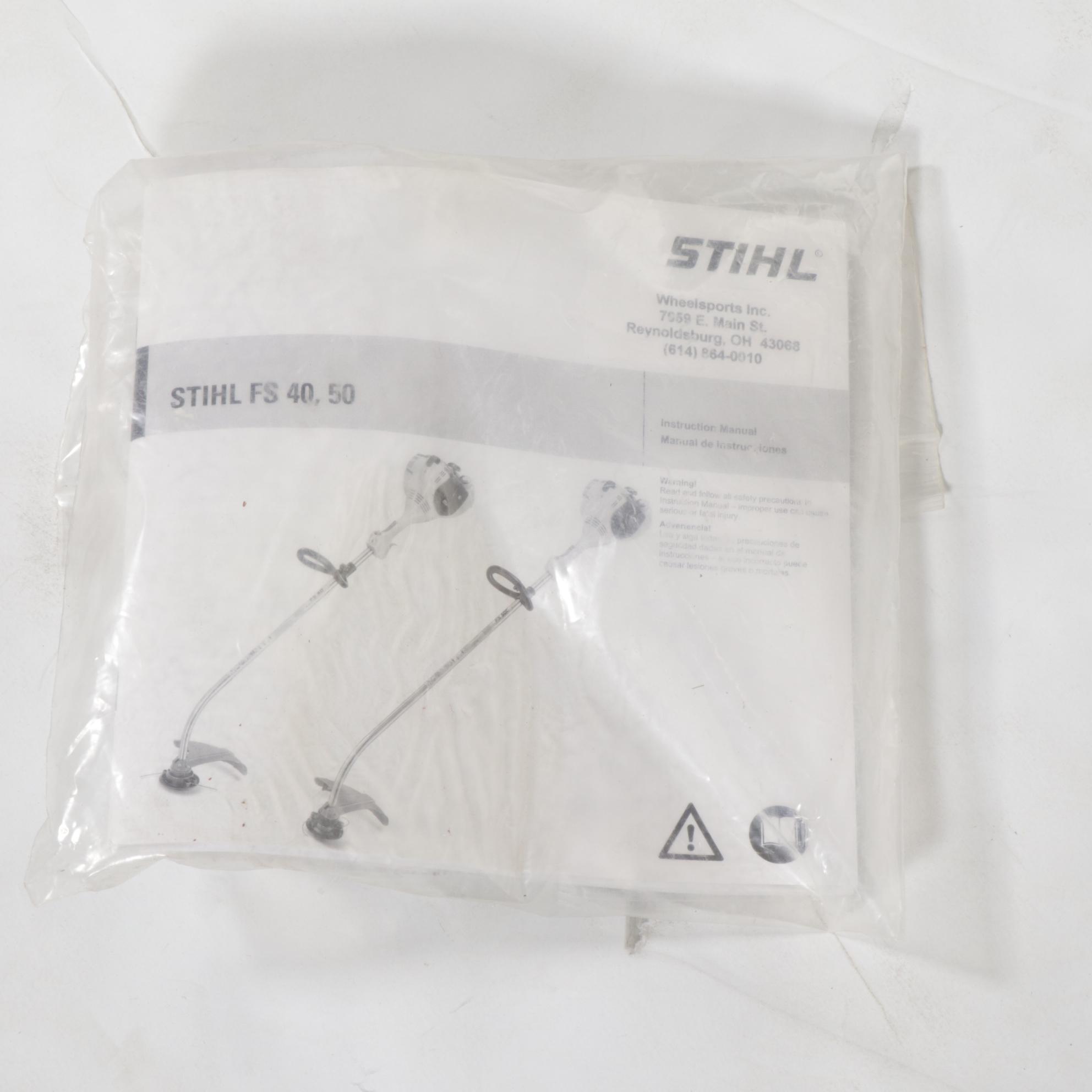 Stihl Gas Powered String Trimmer With Solo 4 Gal Backpack Sprayer, Accessories